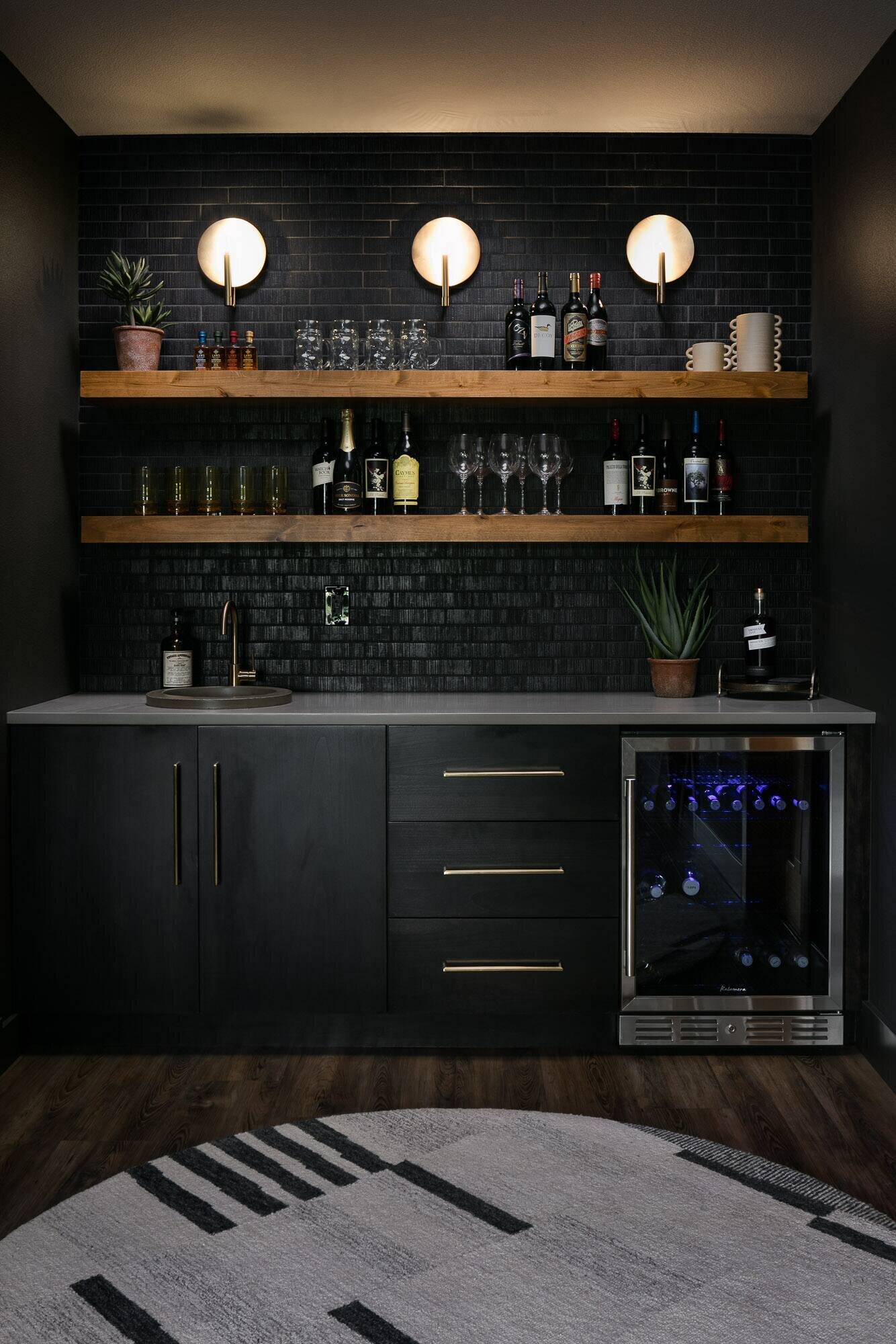 Colorado Interior Design | Speakeasy Basement Remodel