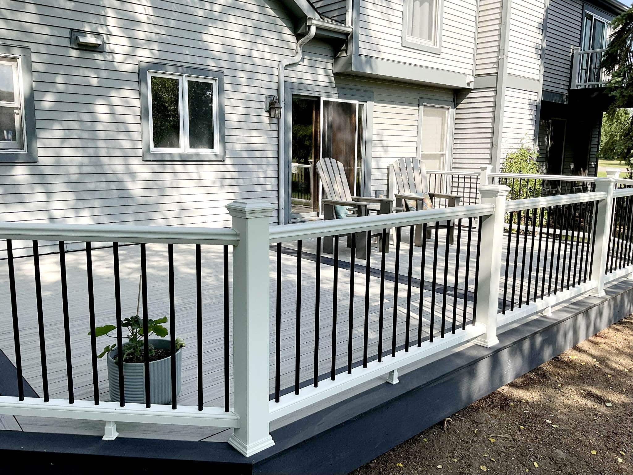 Composite vs Aluminum Railing | Decked Out Builders
