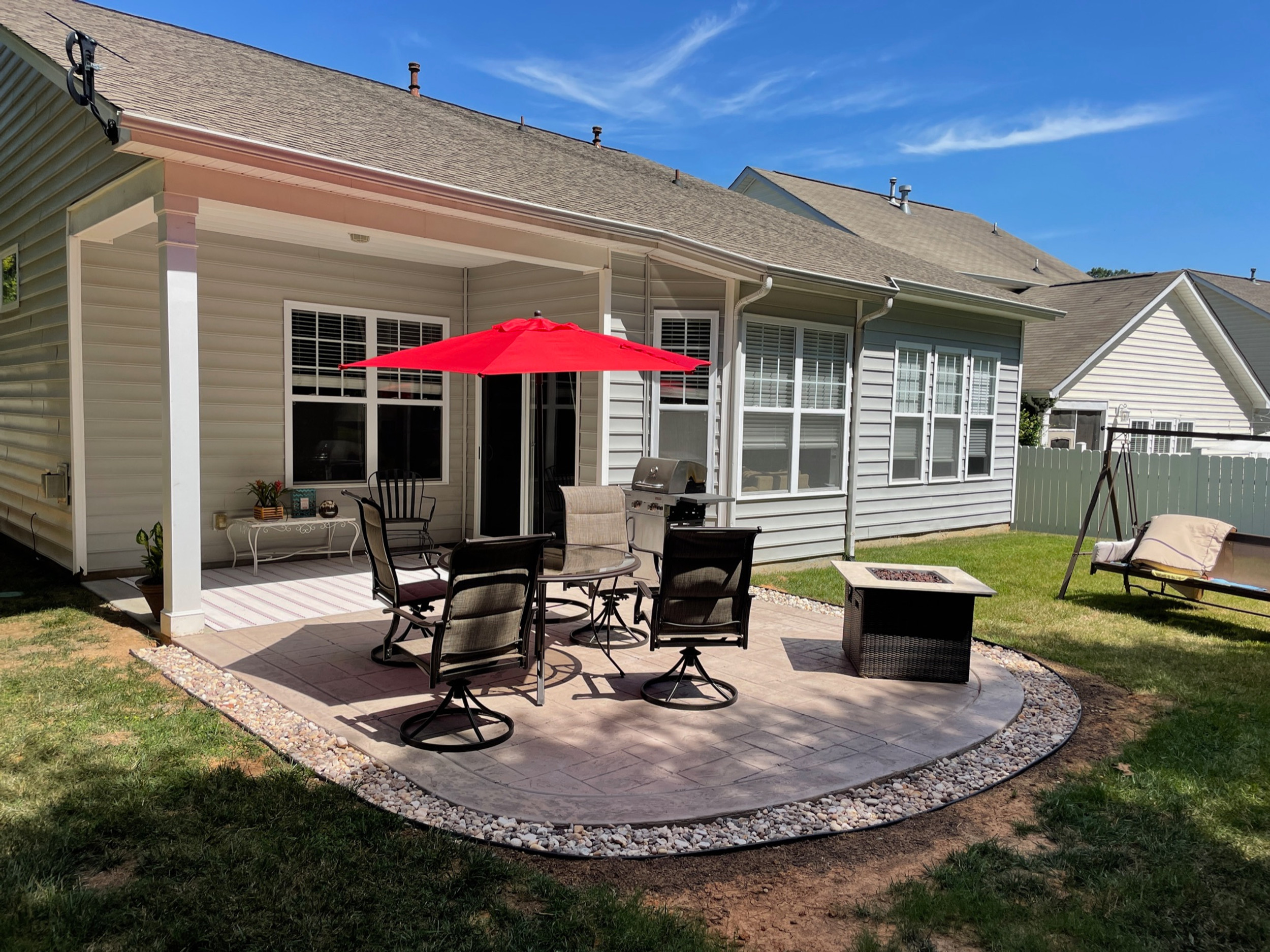 Concrete Patio Design & Installation in Columbus | Legacy Concrete