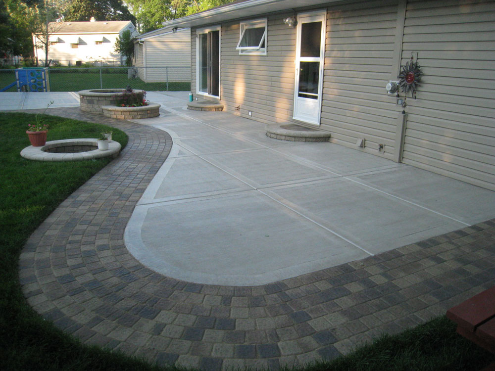 Concrete Patios, Stamped Concrete - Buchheit Construction