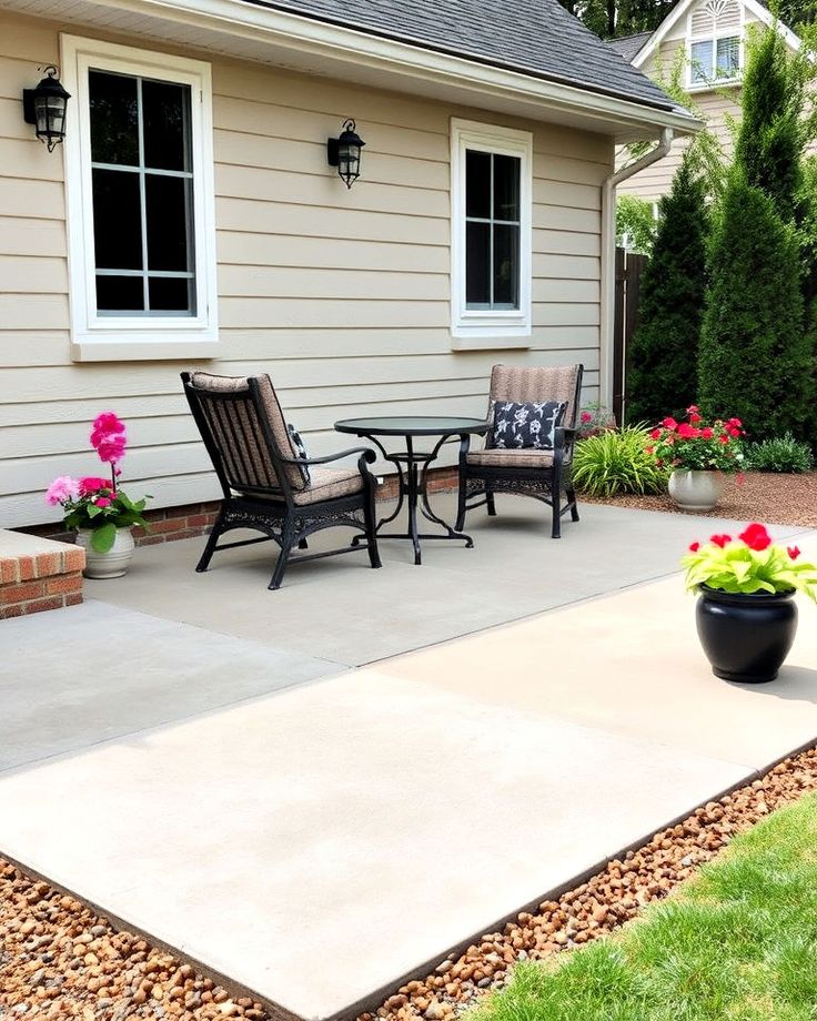 Concrete Patios - Triple R Landscaping