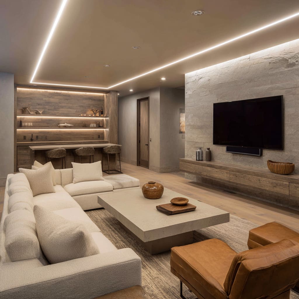Cool Basement Man Cave Ideas & Modern Design Inspiration