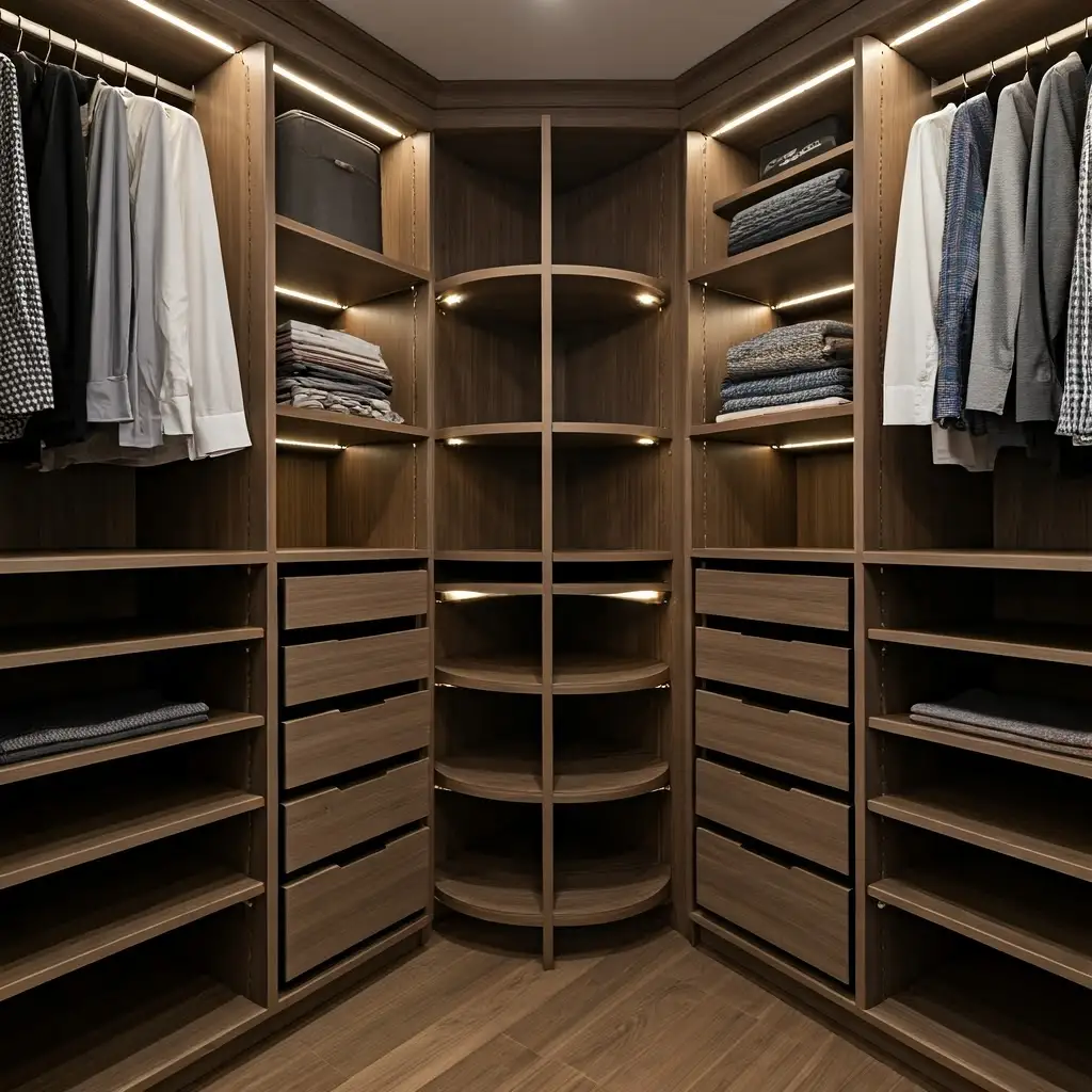 Corner Closet Ideas: Expert Tips for Awkward Storage Spaces