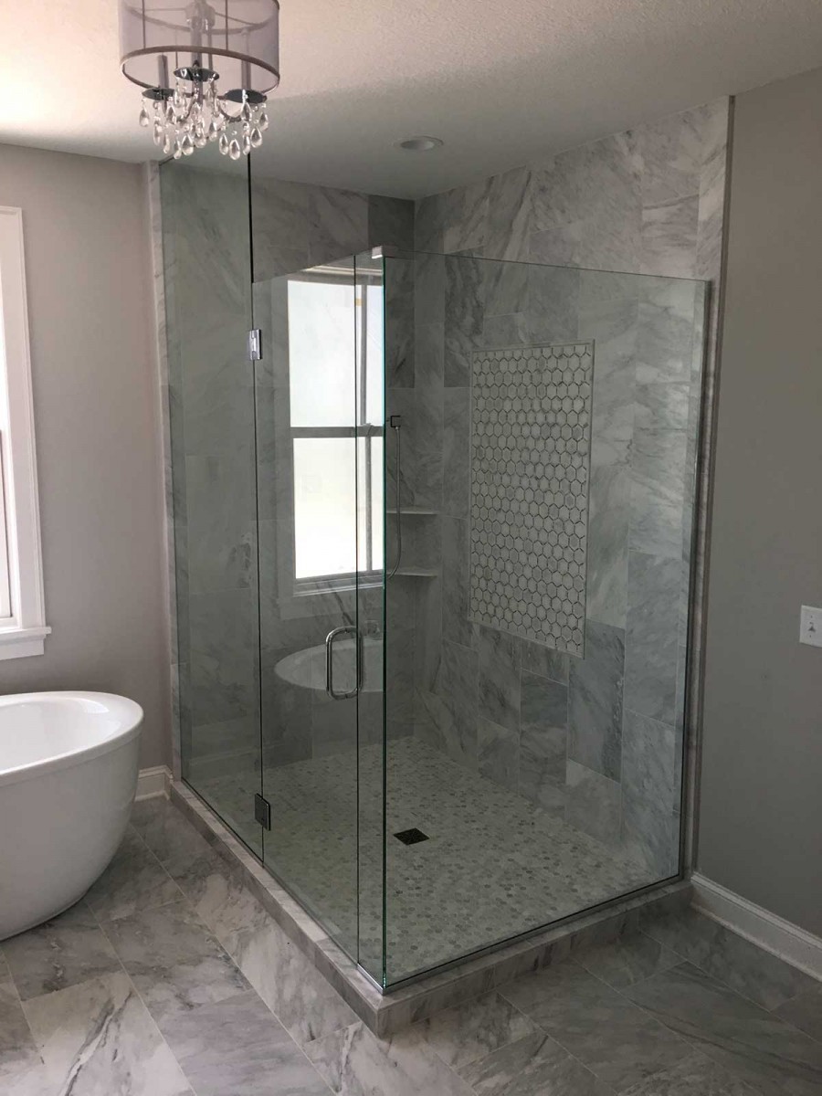 Corner Shower - American Glass & Mirror