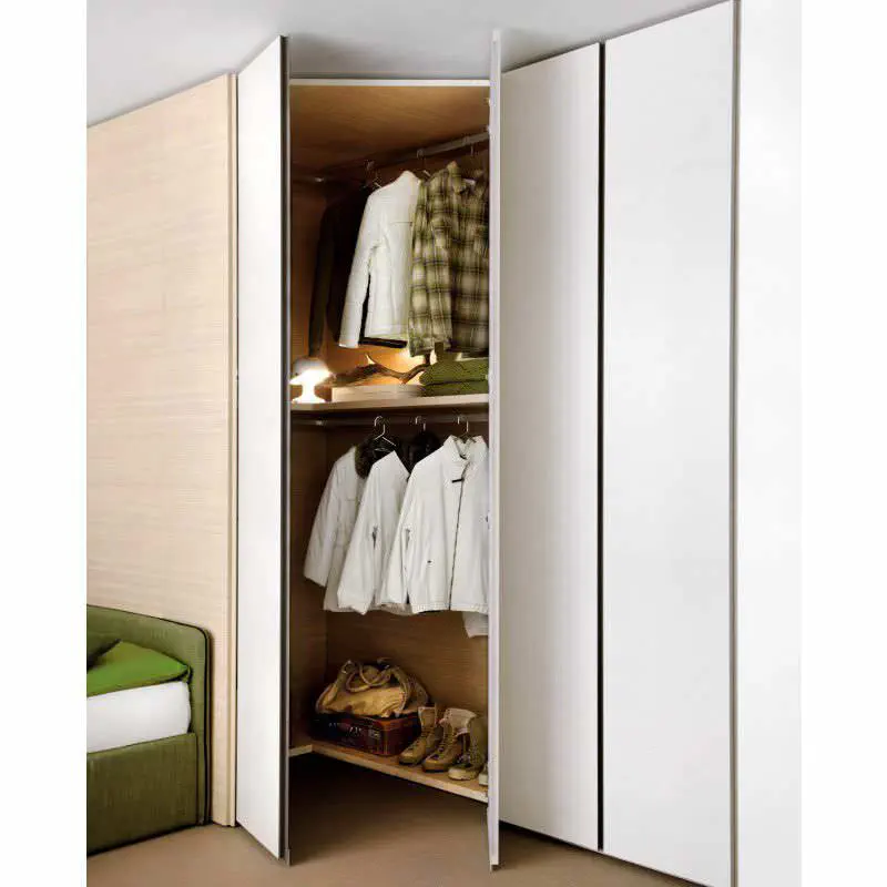 Corner wardrobe - START - Clever - contemporary / wooden / melamine