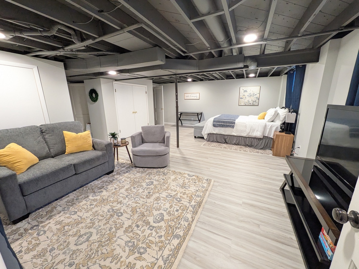 Cozy basement apartment - Apartments for Rent in Grandville, Michigan, United States - Airbnb