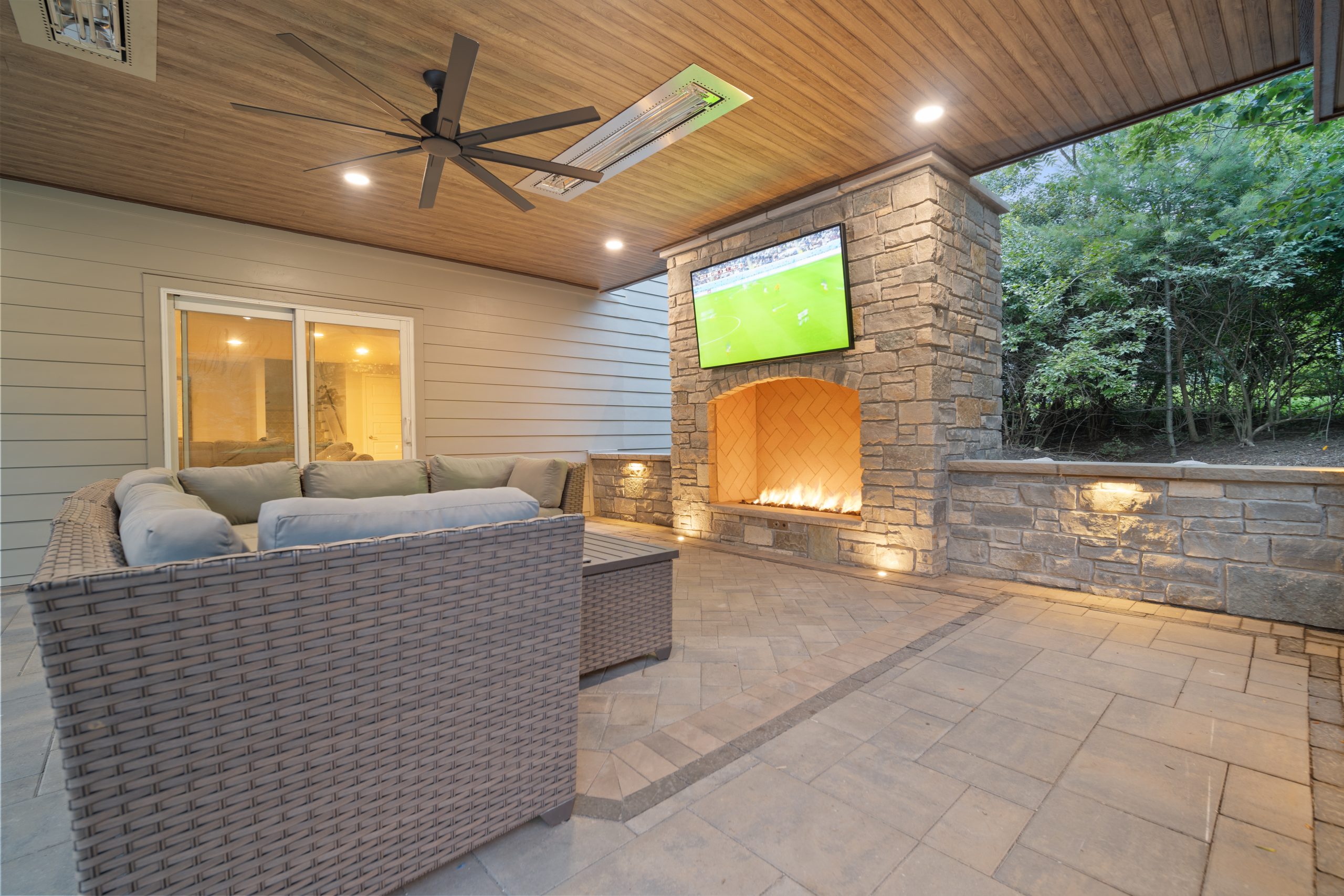 Creative and Durable Patio Installation | Bellas Landscaping
