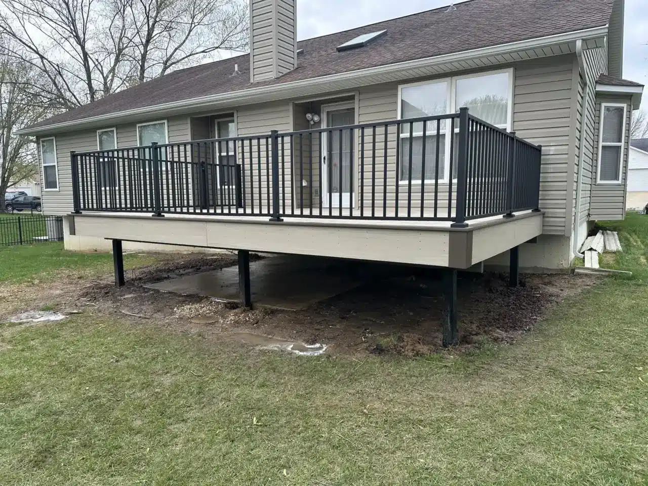 Deck Railing Installation in St. Louis, MO | Solid Ground