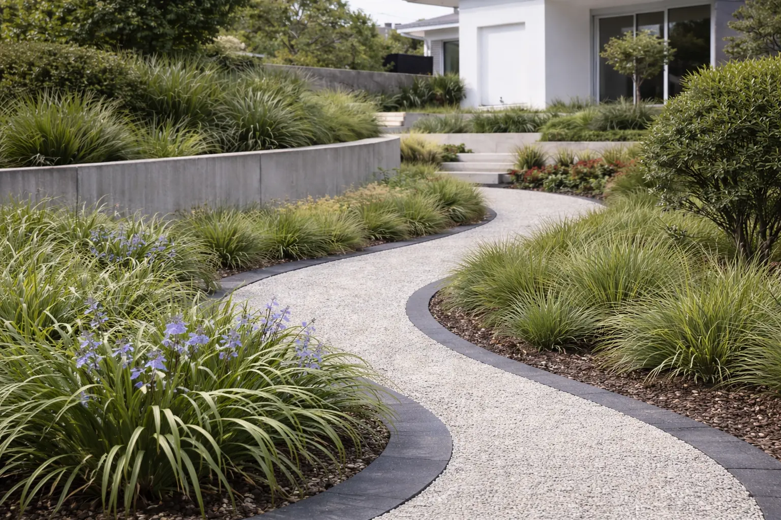 Designing with Curves: Embracing Naturalistic Forms in Modern Landscapes - Alpine Nurseries