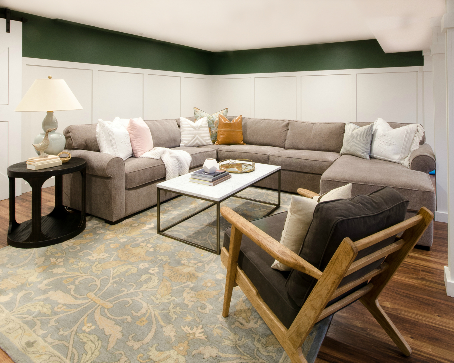 Finished Basement Family Room Sources - The Chronicles of Home