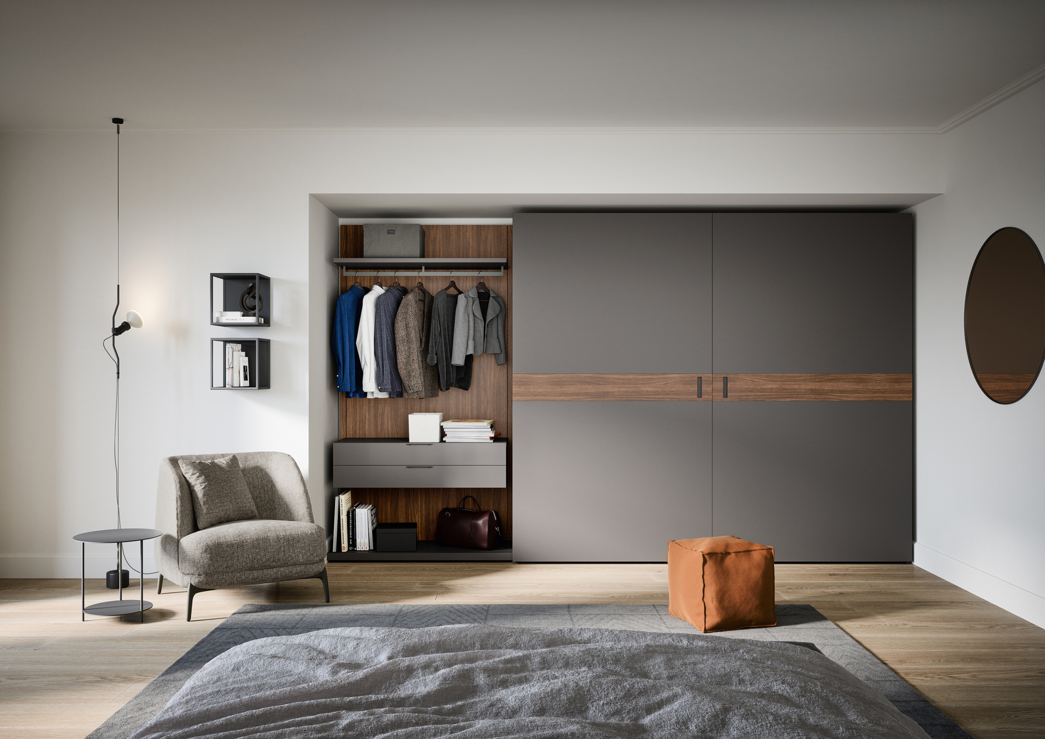 Flush-closing sliding door Class | Novamobili