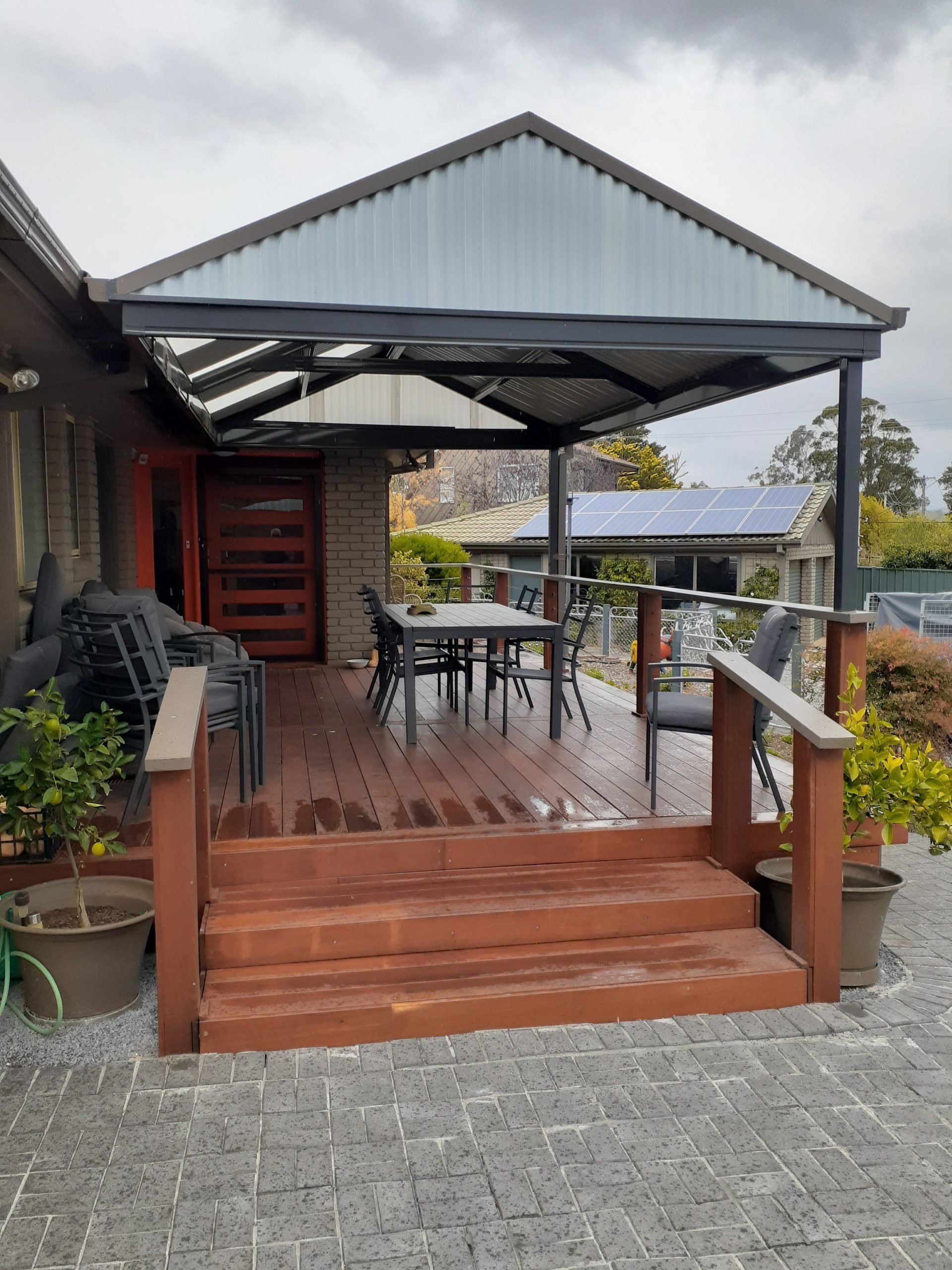 Gable Patio Roof - Freestanding – QHI National