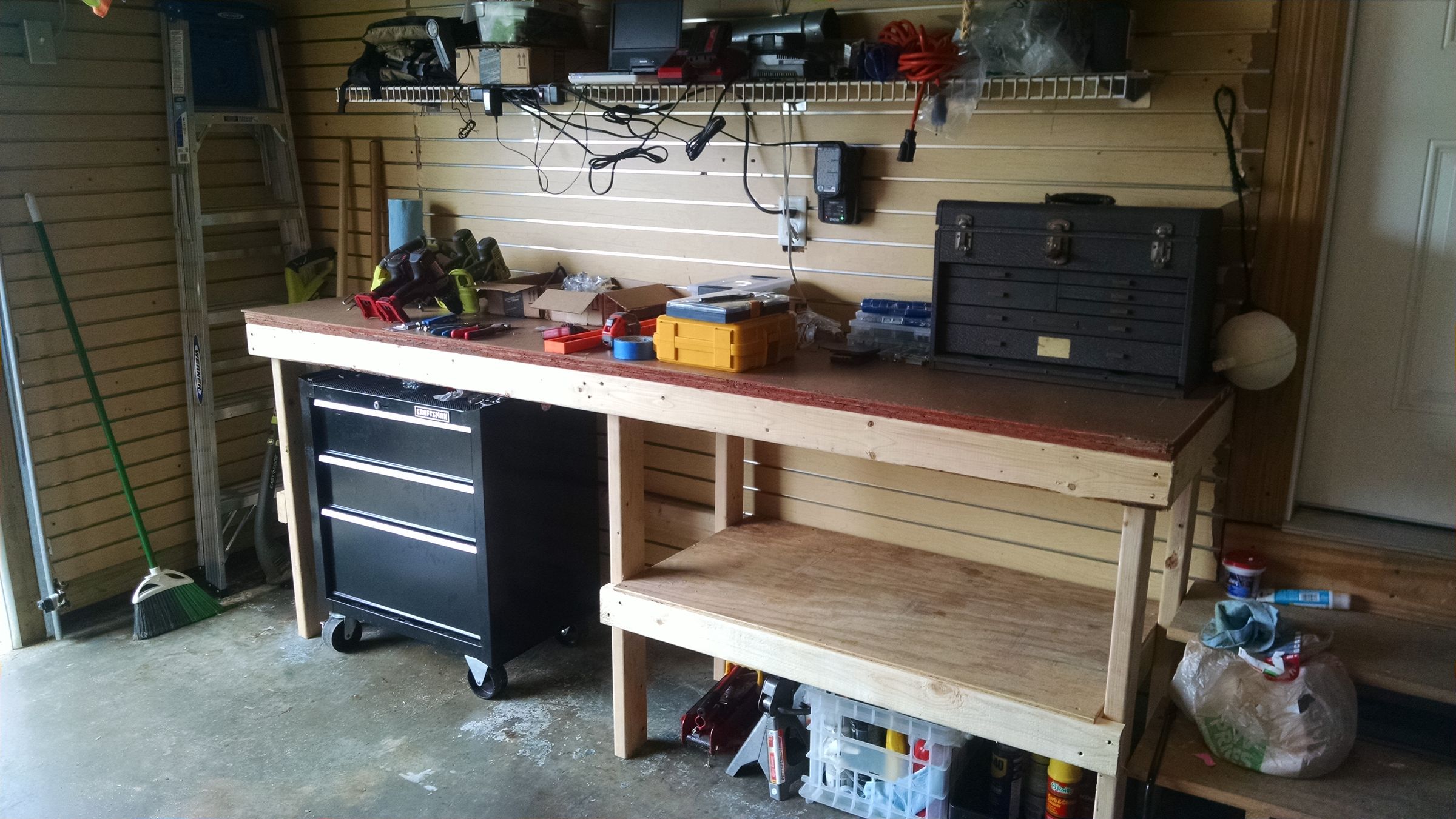Garage Workbench : 5 Steps (with Pictures) - Instructables