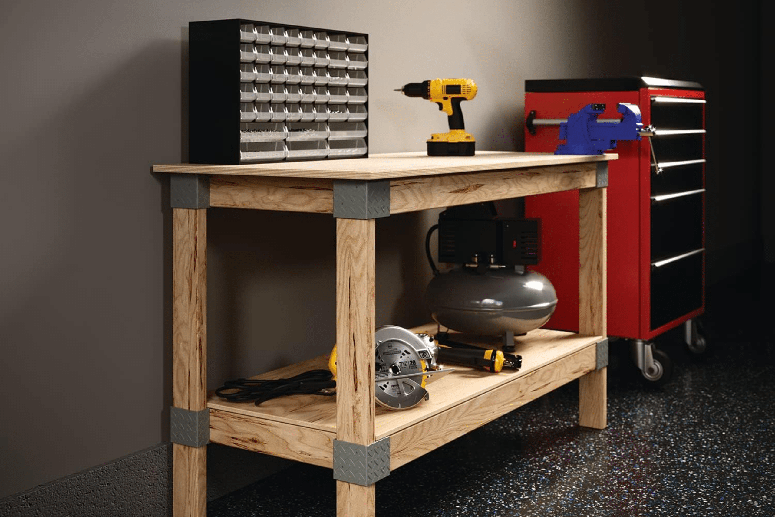 Garage Workbench Ideas: Create Your Ideal Workspace - ManMadeDIY