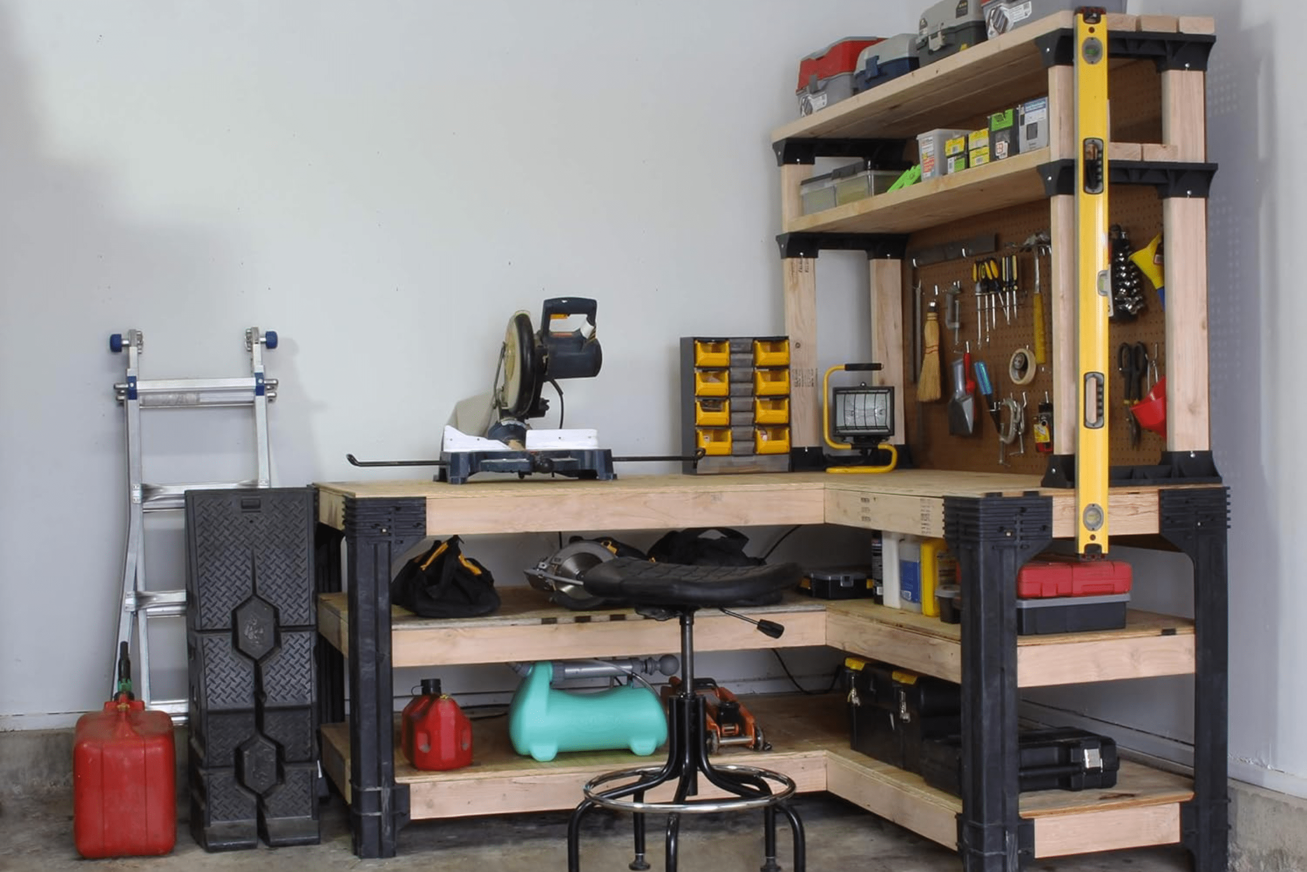 Garage Workbench Ideas: Create Your Ideal Workspace - ManMadeDIY