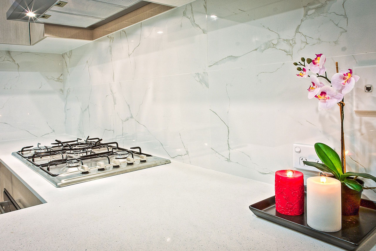 How to Cover a Tile Backsplash