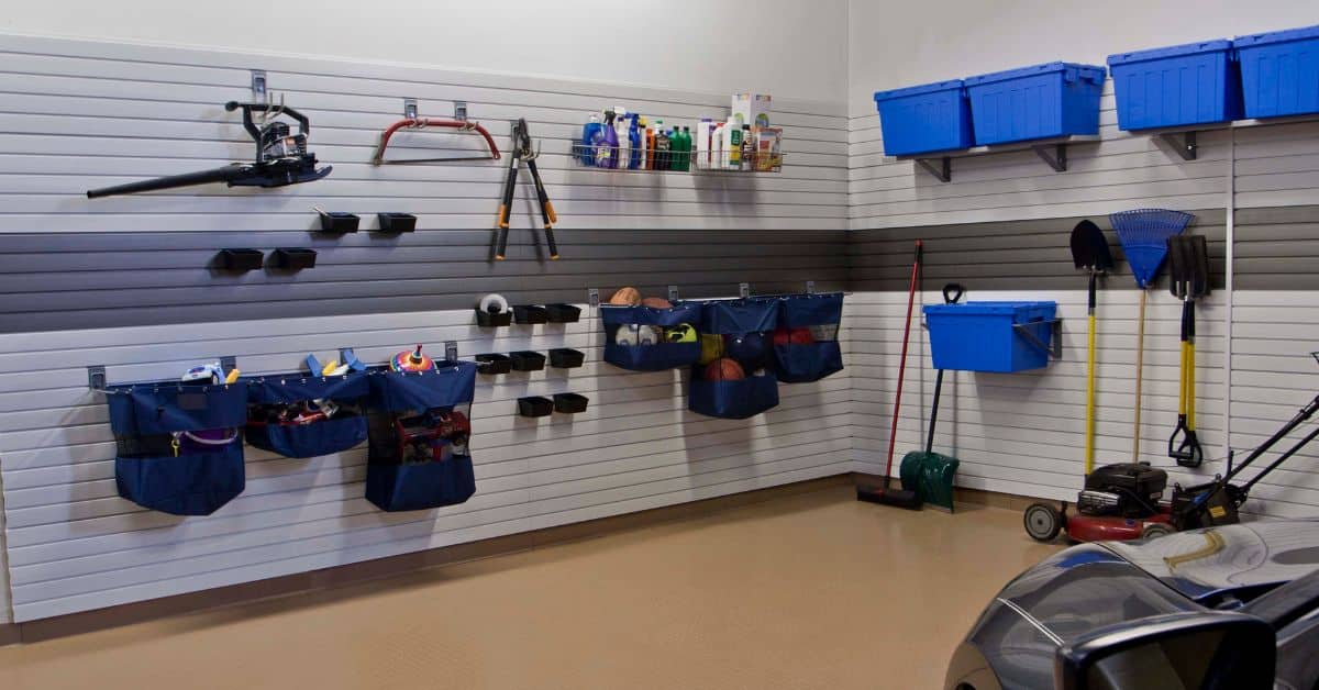 Improved Safety With a Garage Wall Storage System