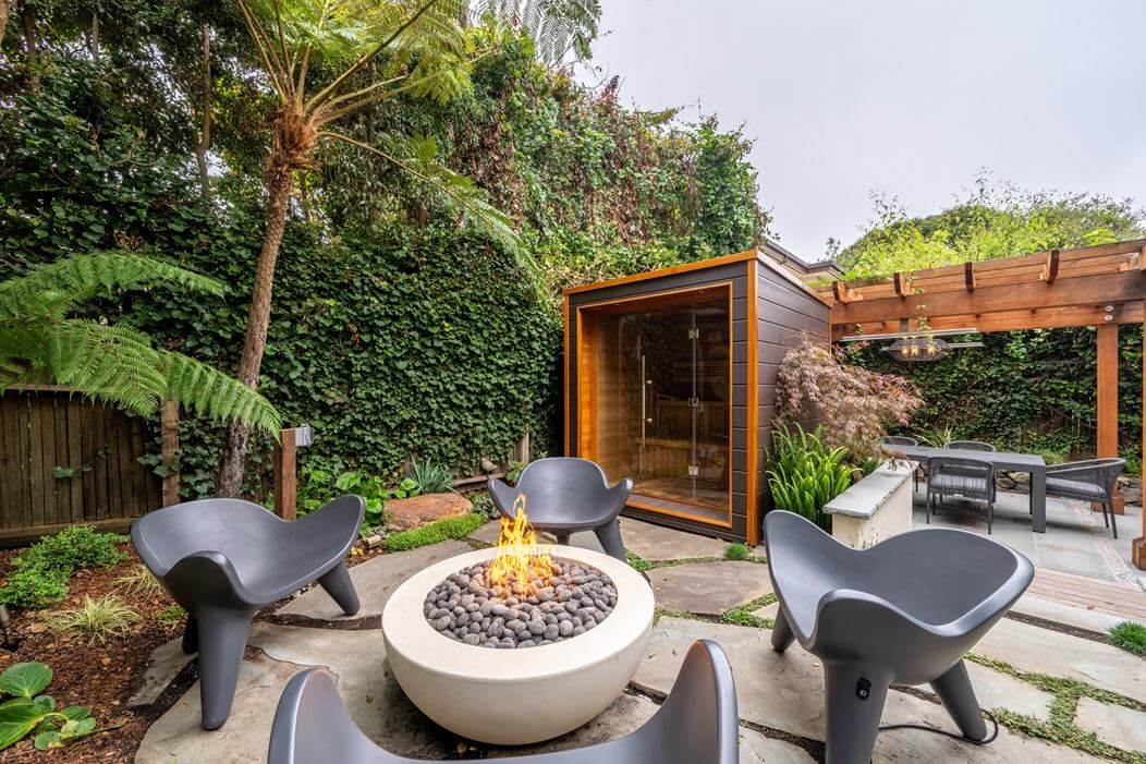 Japanese Inspired Backyard Oasis in Carmel | Elemental