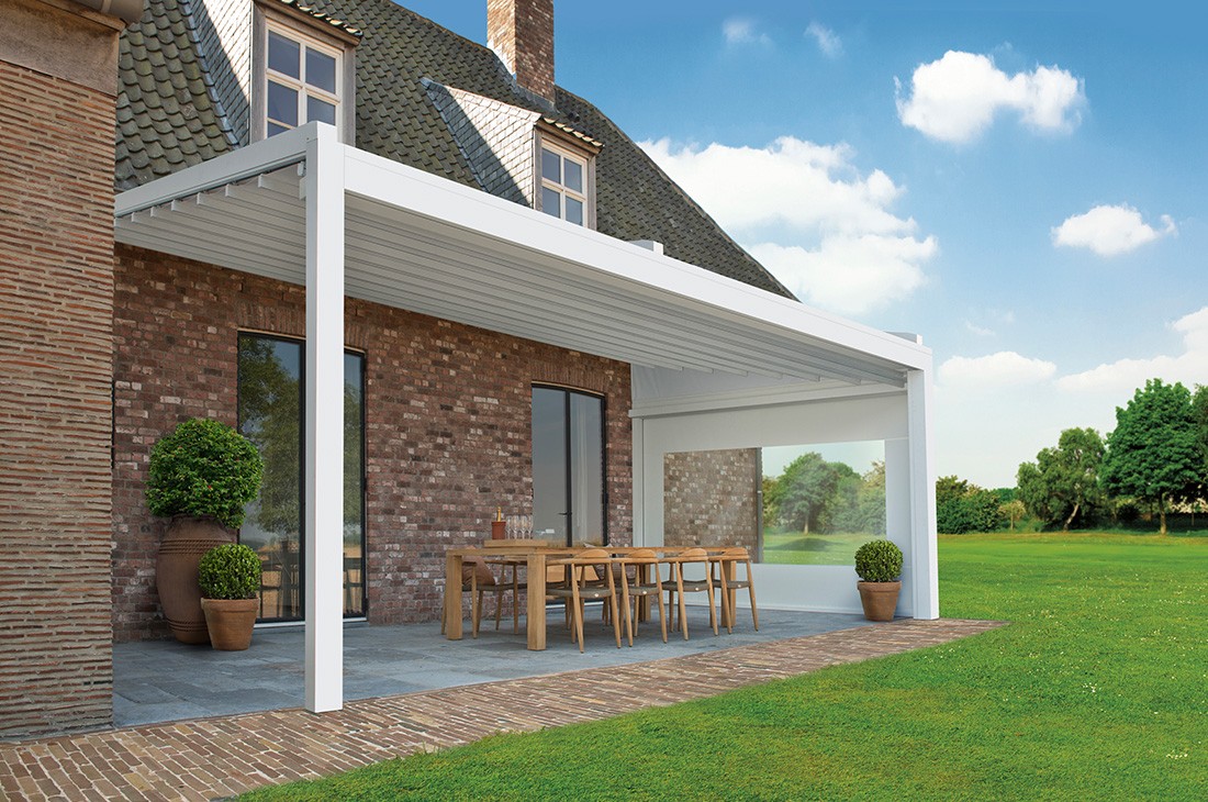 Lean-To Patio Cover | Brustor SunRain Cover from Broadview