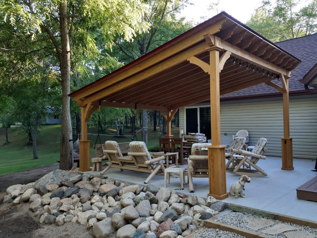 Lean-To Style Pavilion