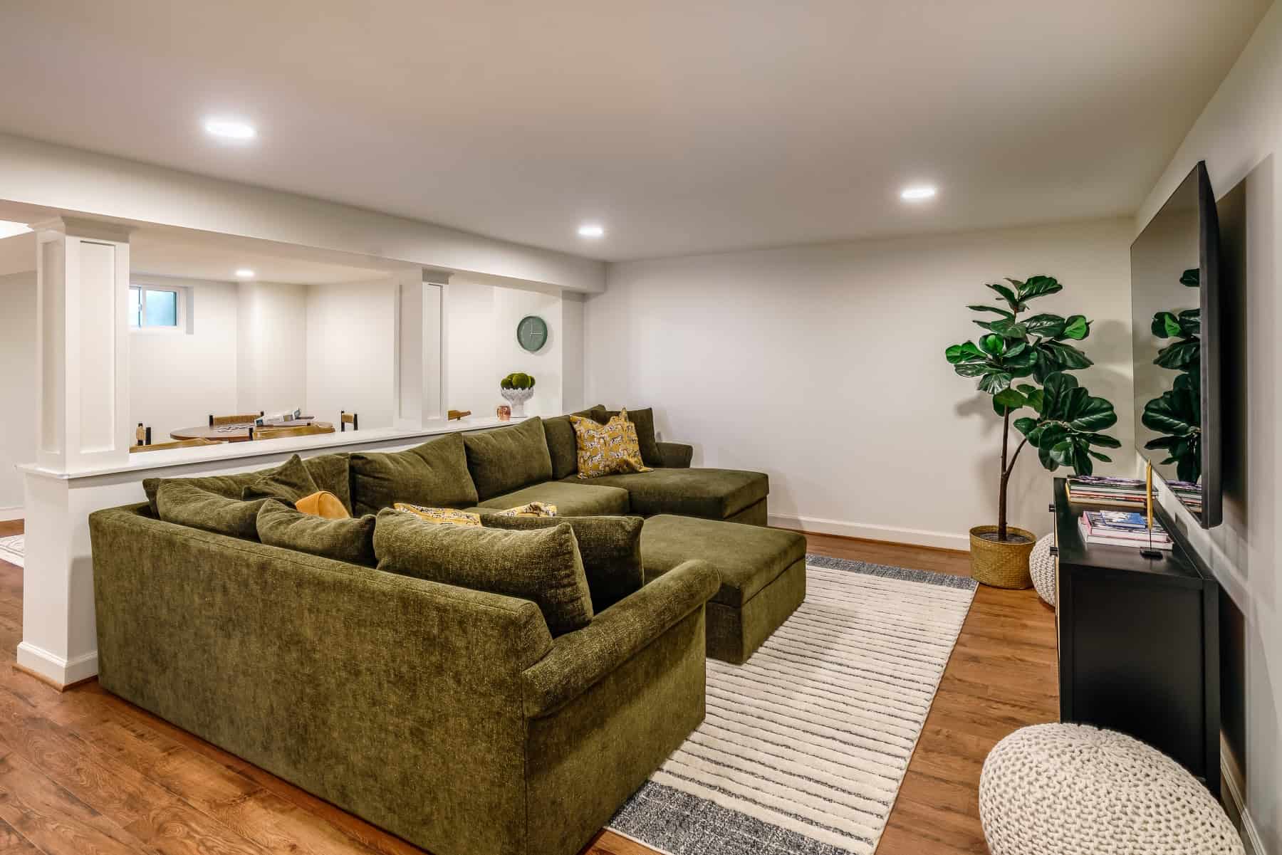 Luxury Basement Remodel in Winston-Salem | Kensington Project