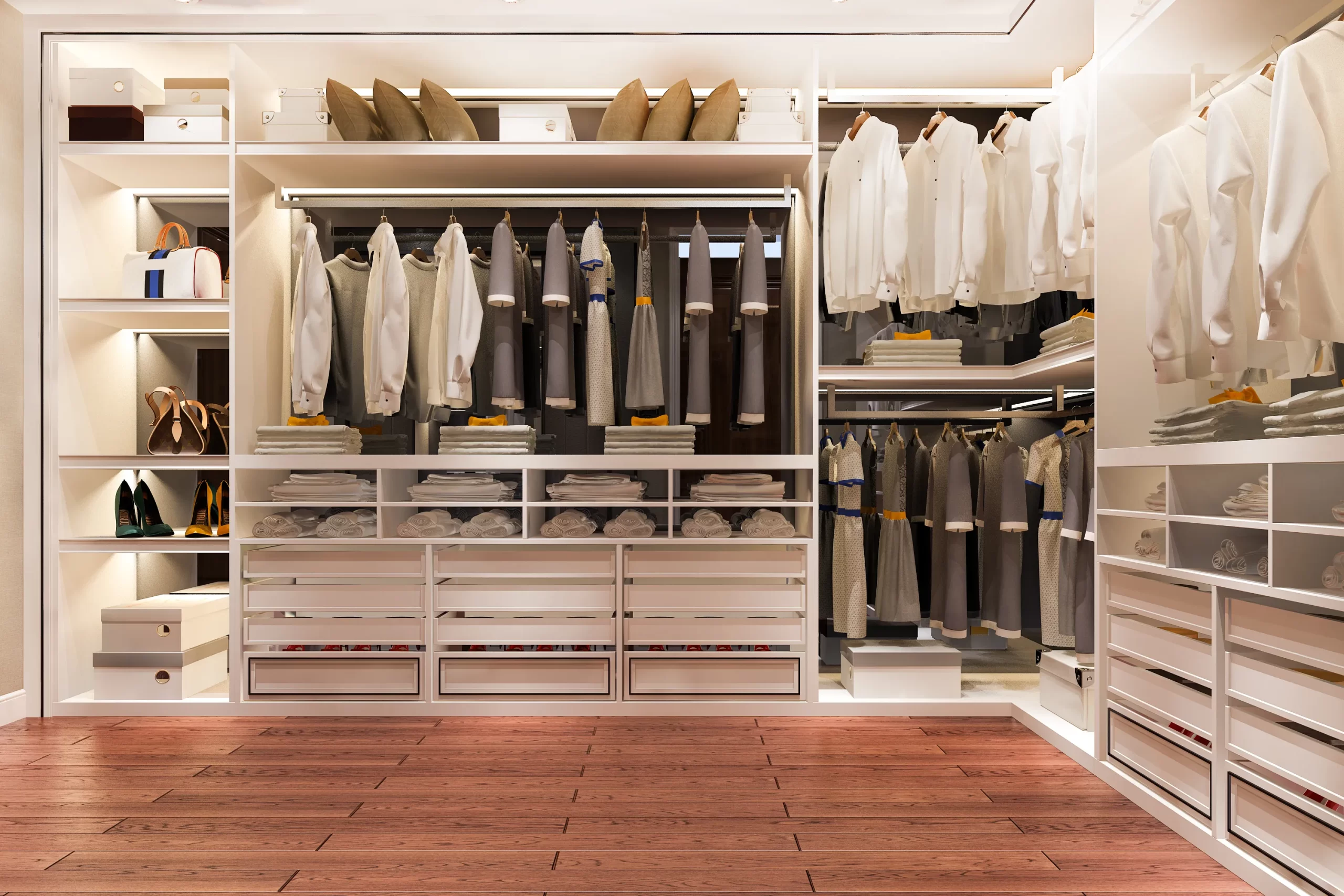 Luxury Walk-In Closets | UnipanelSA