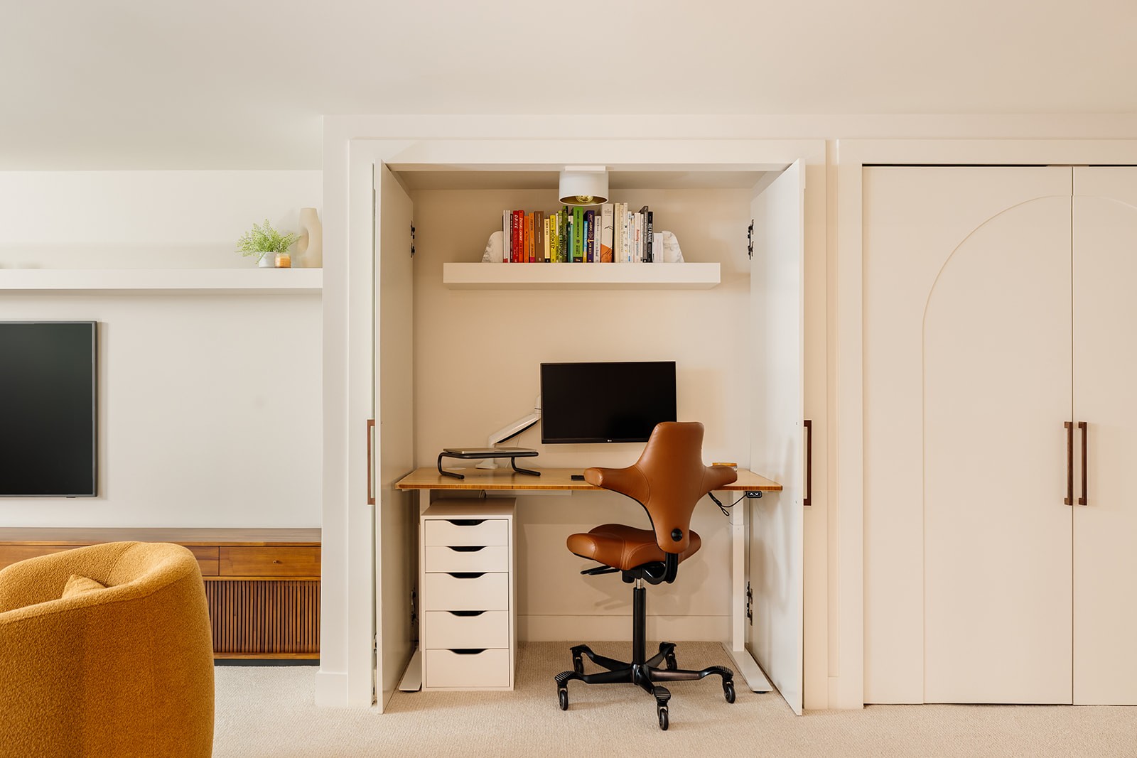 Multi-Functional Basement Conversion: Secret Office + Open Play Space - Basements & Beyond