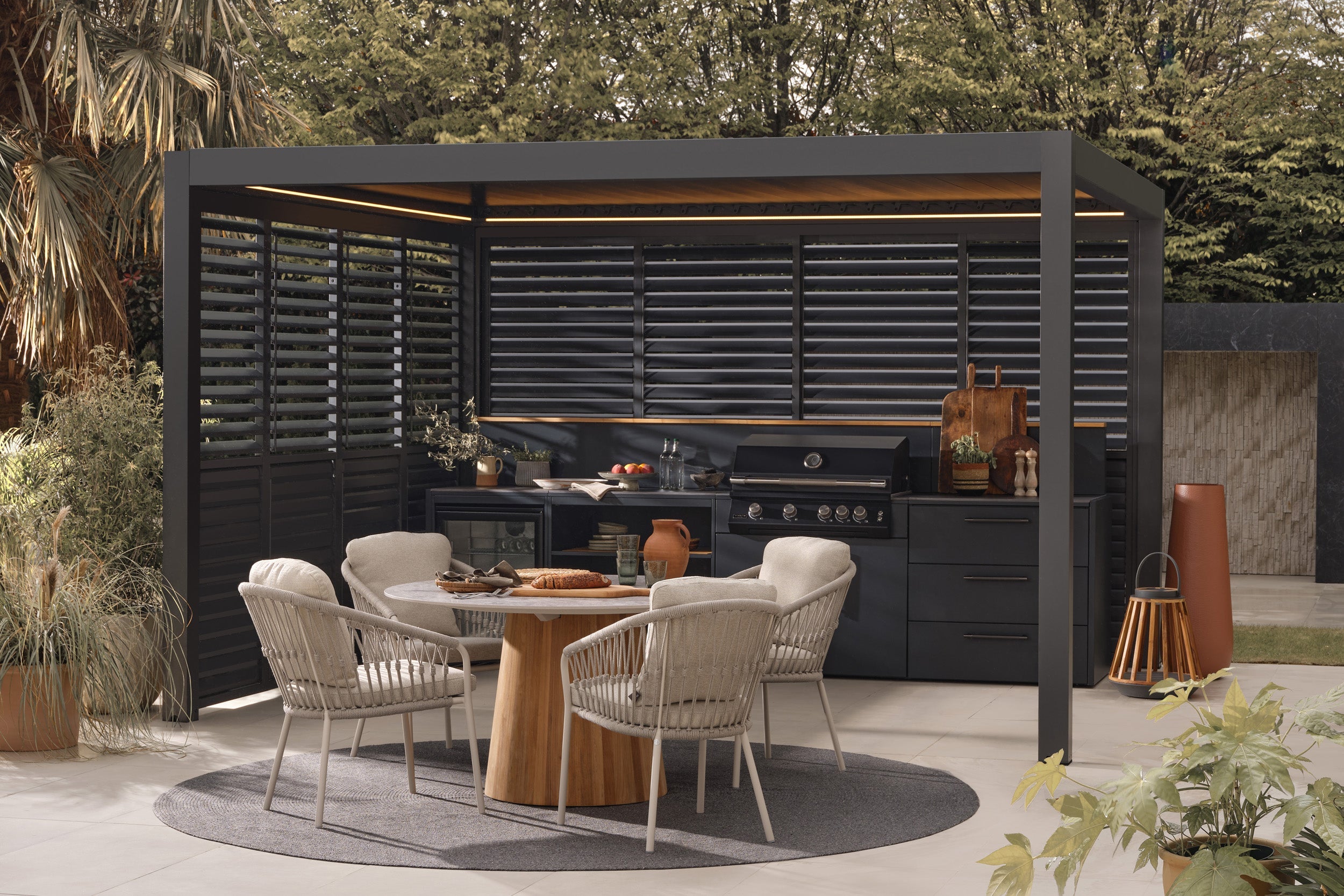 Outdoor Kitchen Roof Ideas for Year-Round Shelter – Suns Lifestyle