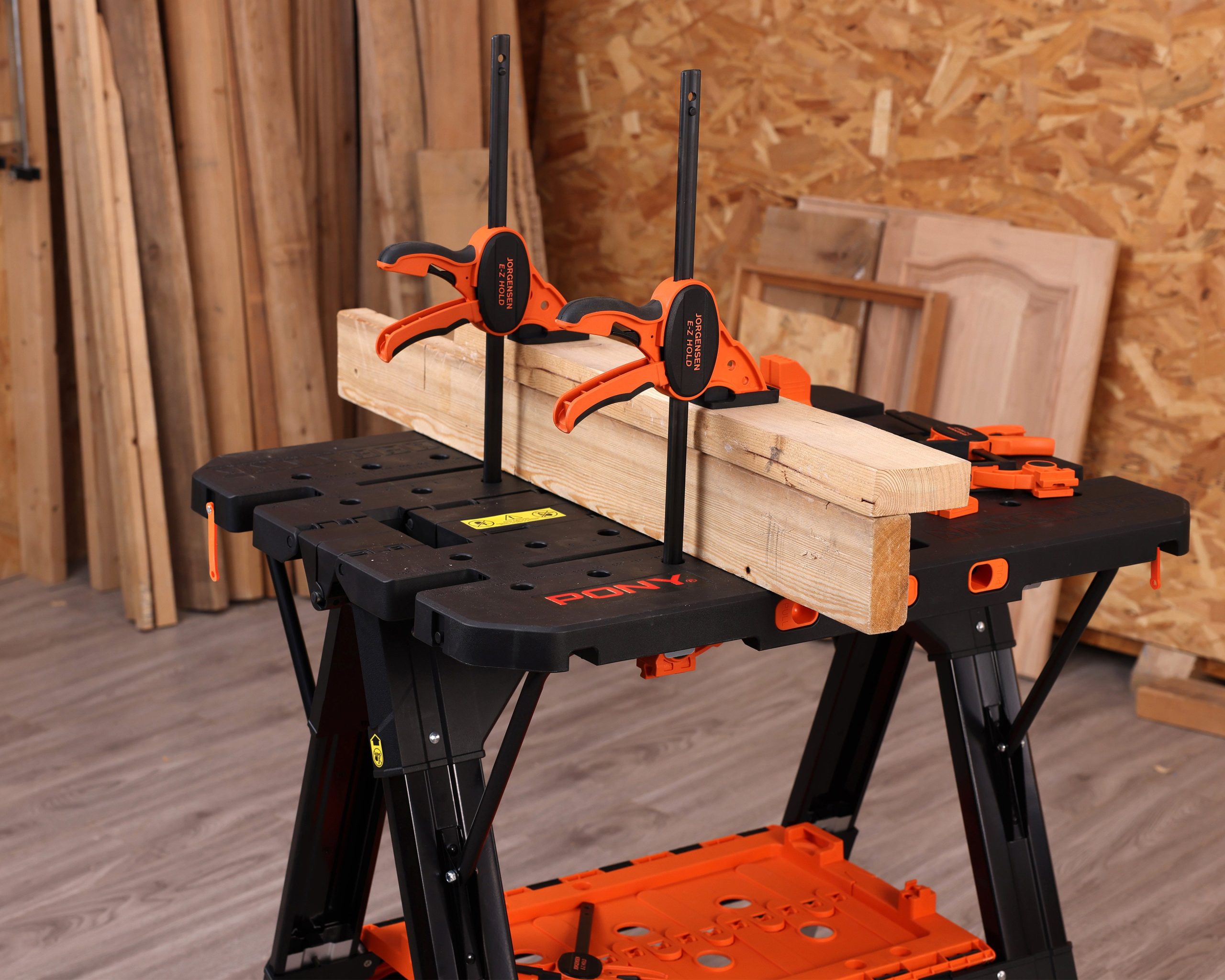 Pony Jorgensen 2-in-1 Heavy Duty Folding Worktable - Arrow Tool Group