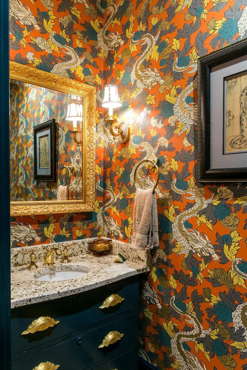 Powder Rooms: Little Space, Big Style — RIC design build
