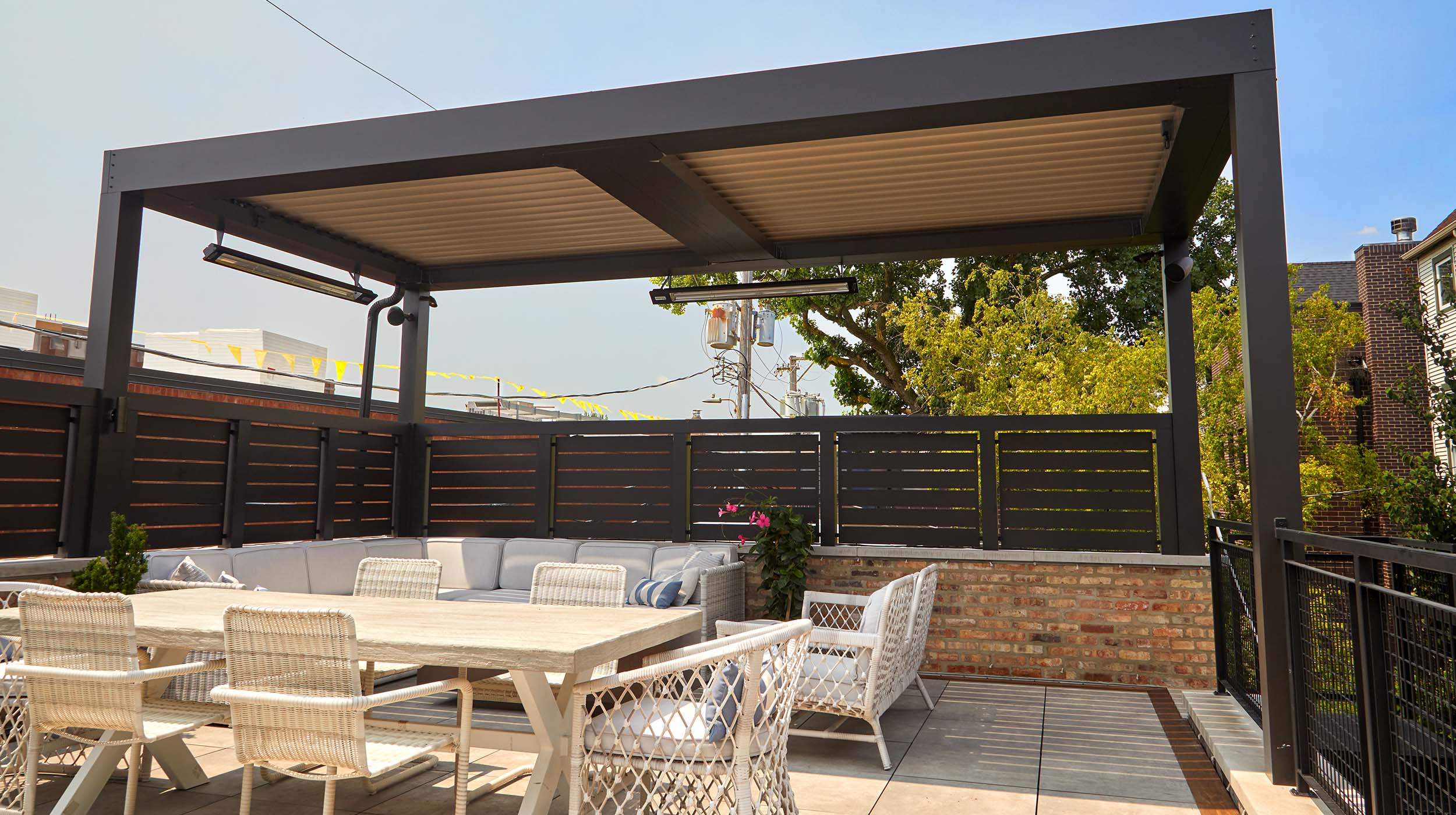 Privacy Screen | Elements | Chicago Roof Deck + Garden