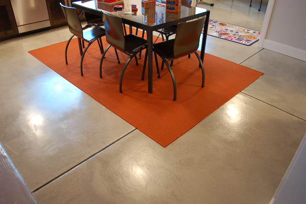 Shed and Basement Flooring Types - Stained Concrete, Epoxy, Tile, Vinyl, & Carpeting