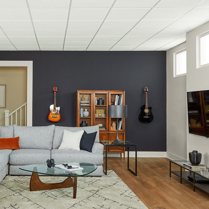 Shop Basement Ceiling Tiles | Ideas For Basement Ceilings | Easy Install – Kanopi by Armstrong