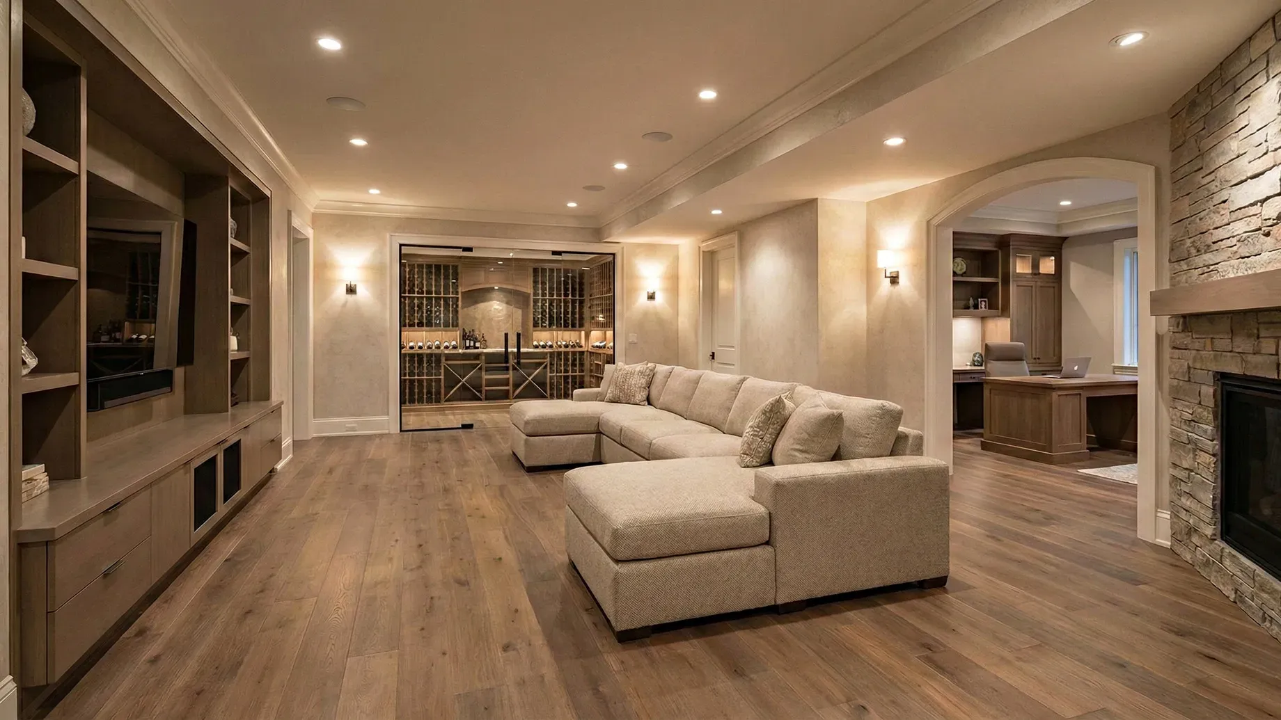Small Basement Entertainment Room Ideas That Maximize Space