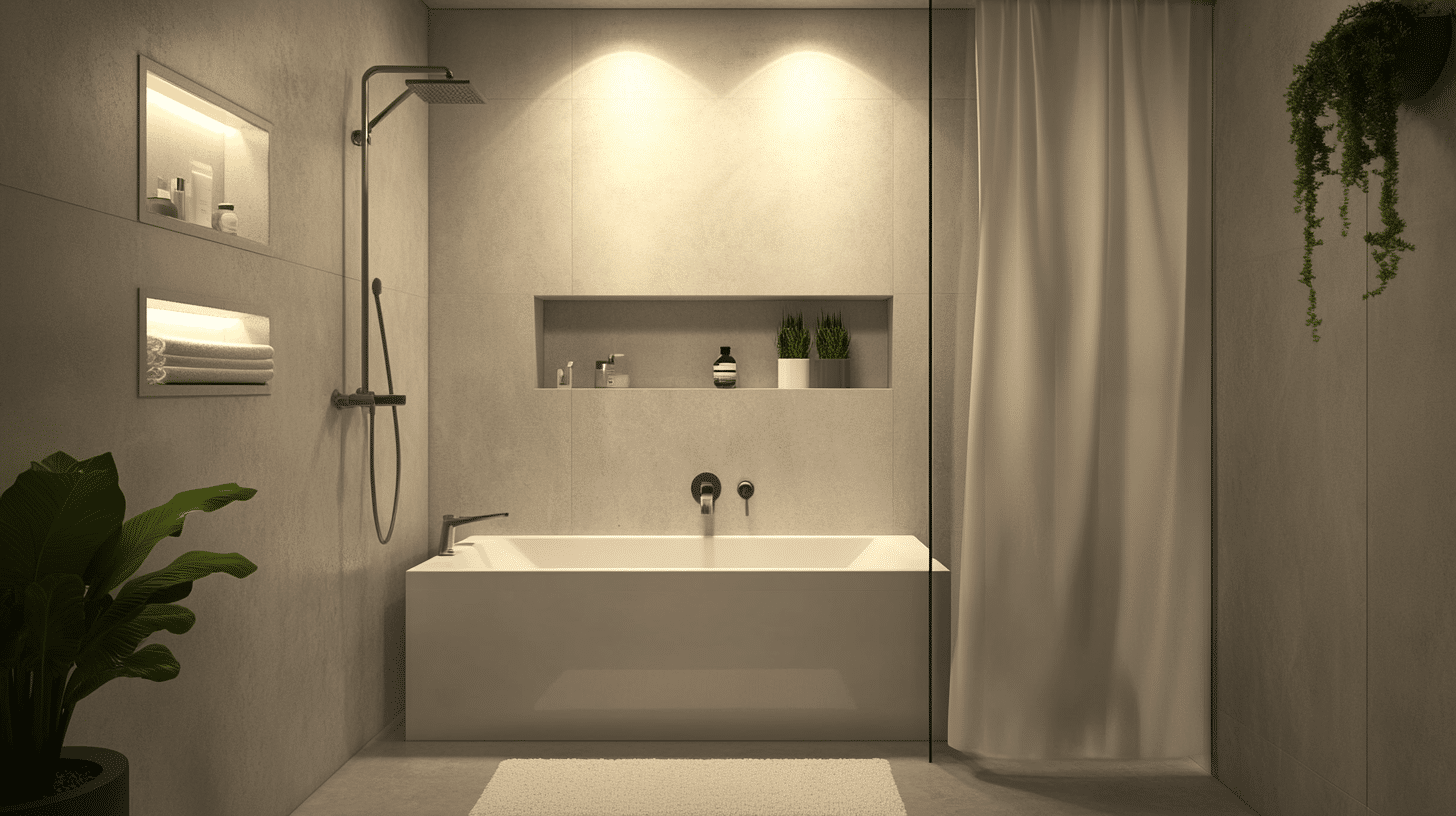 Small Bathroom Tub and Shower Combo: 20 Creative Layouts - A House in the Hills