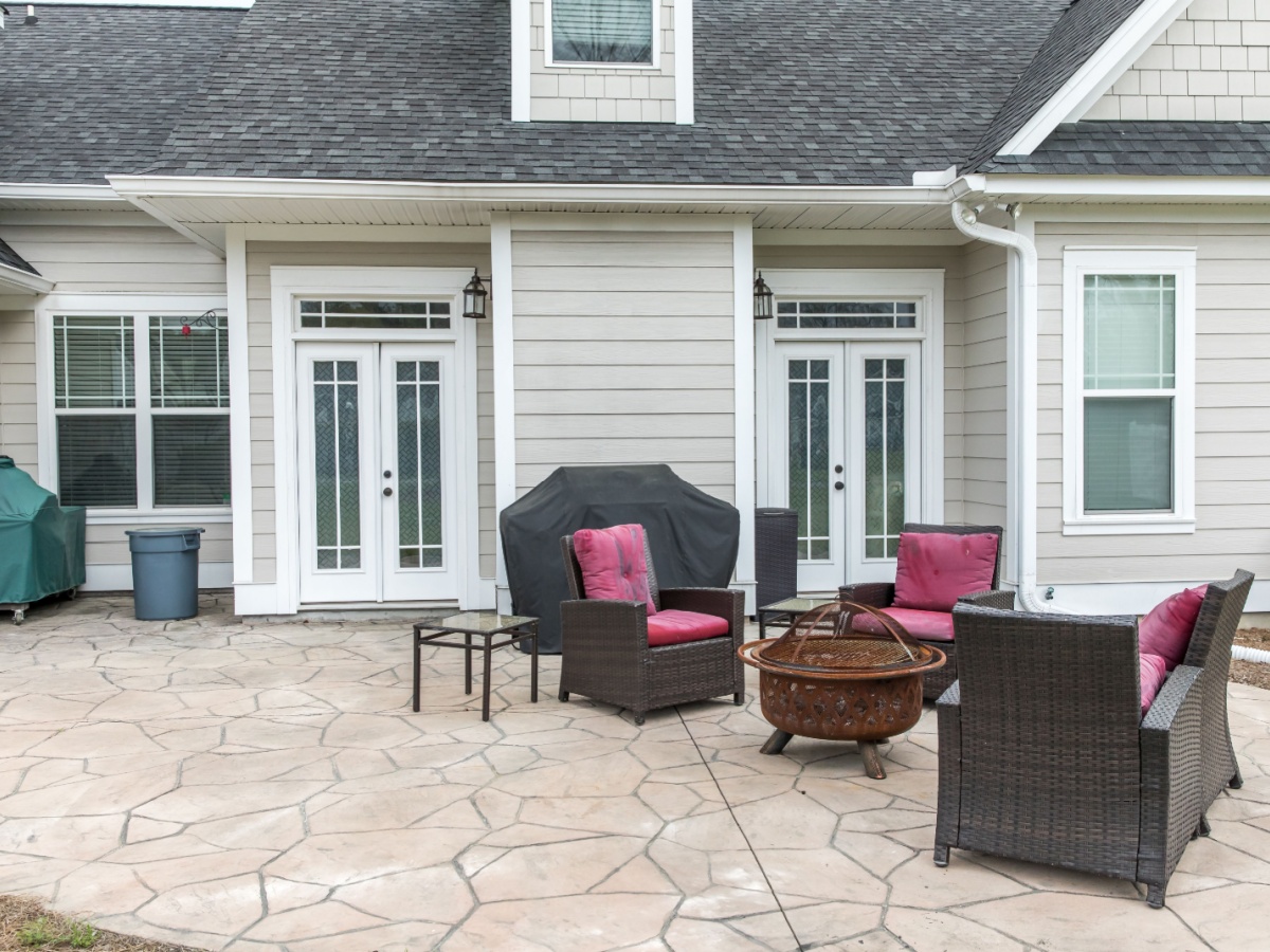 Stamped Concrete Patio Design Ideas for Outdoor Spaces