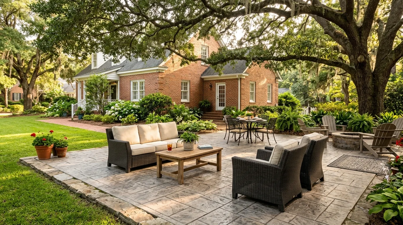 Stamped Concrete Patios in Conway SC: Design Ideas & Costs | Conway Concrete Pros
