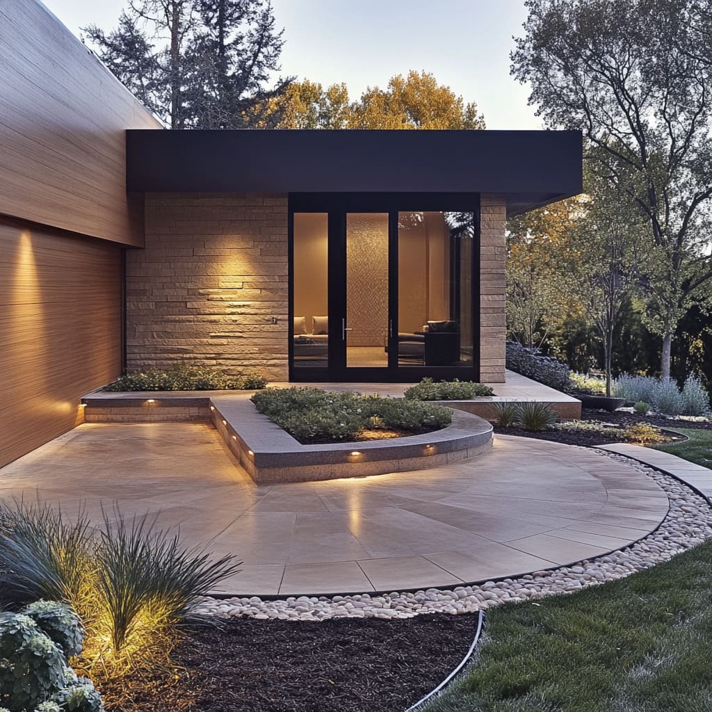 Striking Concrete Yard Ideas | Explore Stunning Modern Designs