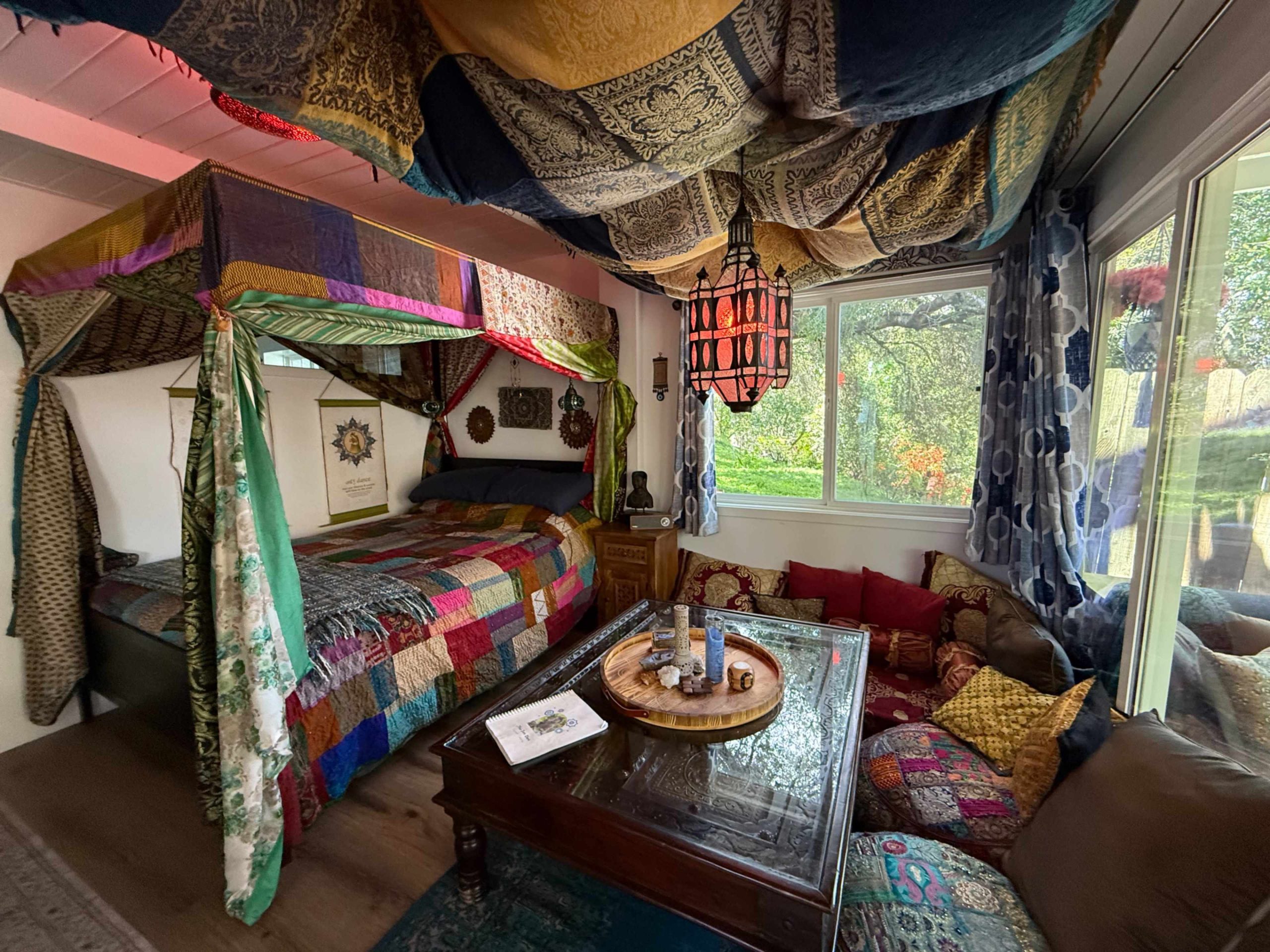 The Zen Den - Moroccan Inspired Room & Patio, Topanga, CA | Production | Peerspace