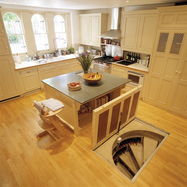 Trap Door Wine Cellar Designs