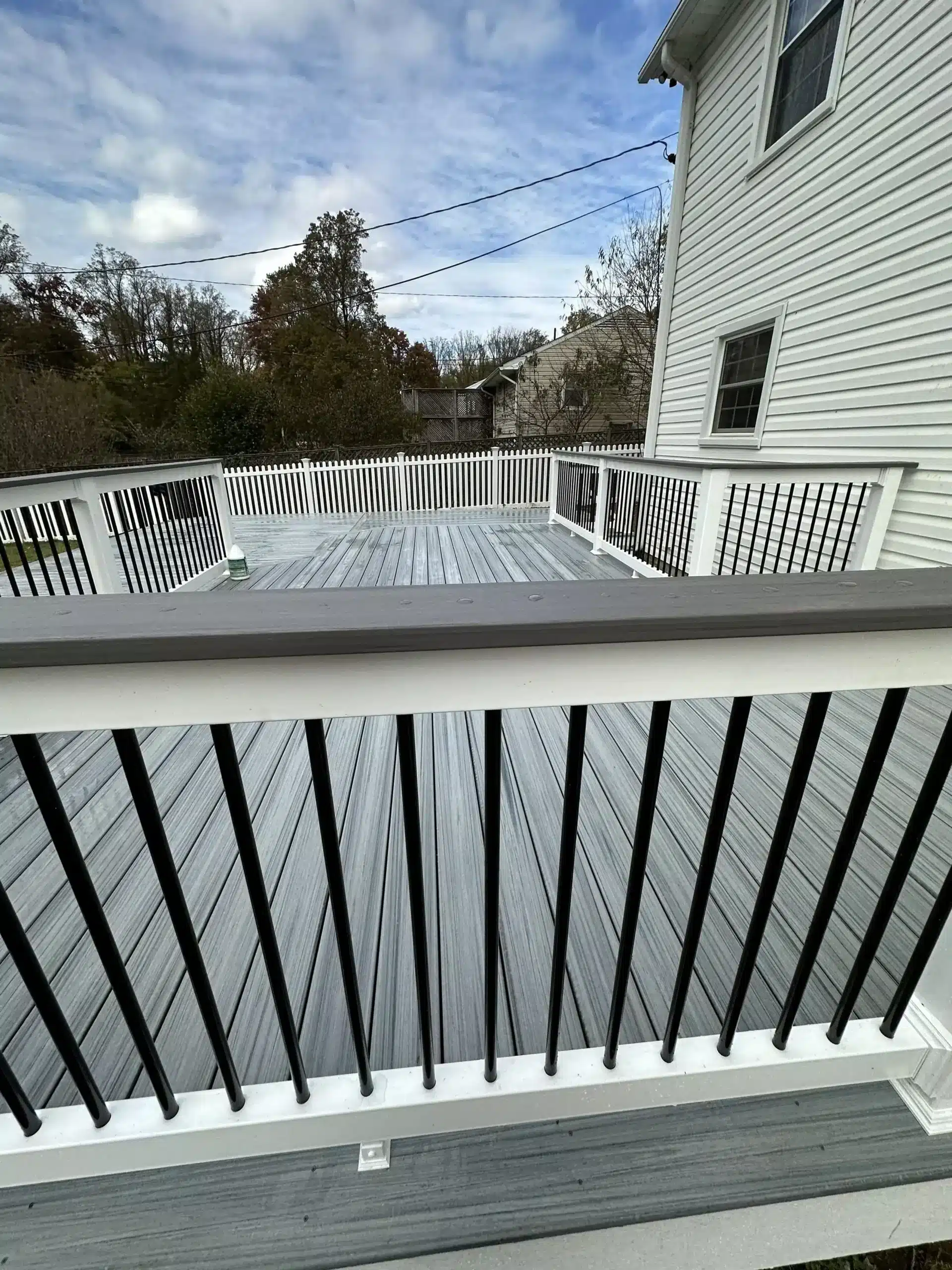 Trex Enhance Deck – Foggy Wharf Project in Arnold, MD