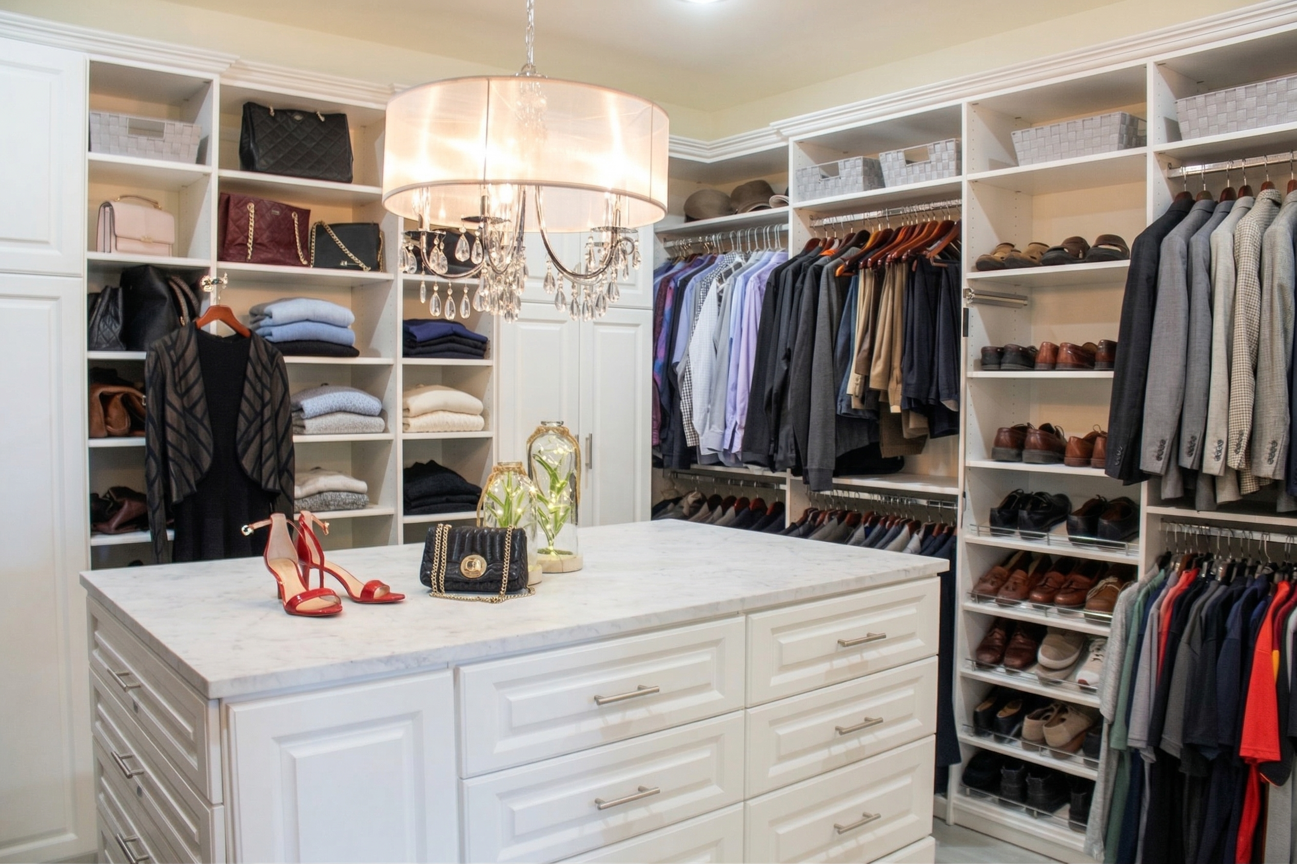Walk-In Closet Sizes, Dimensions & Layouts | Renuity