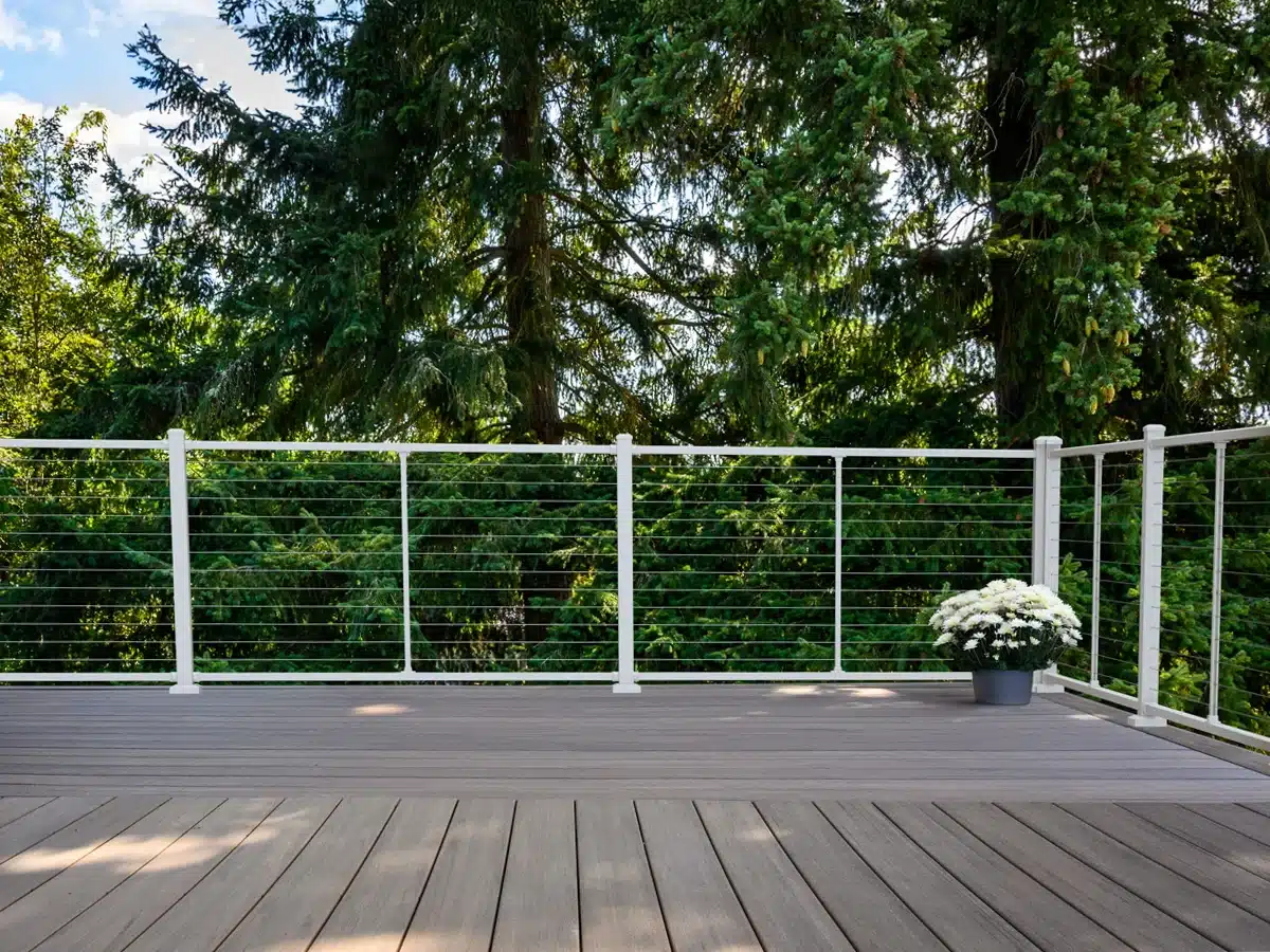 Westbury introduces new horizontal cable railing, Bella Cavo. - Lensing Building Specialties