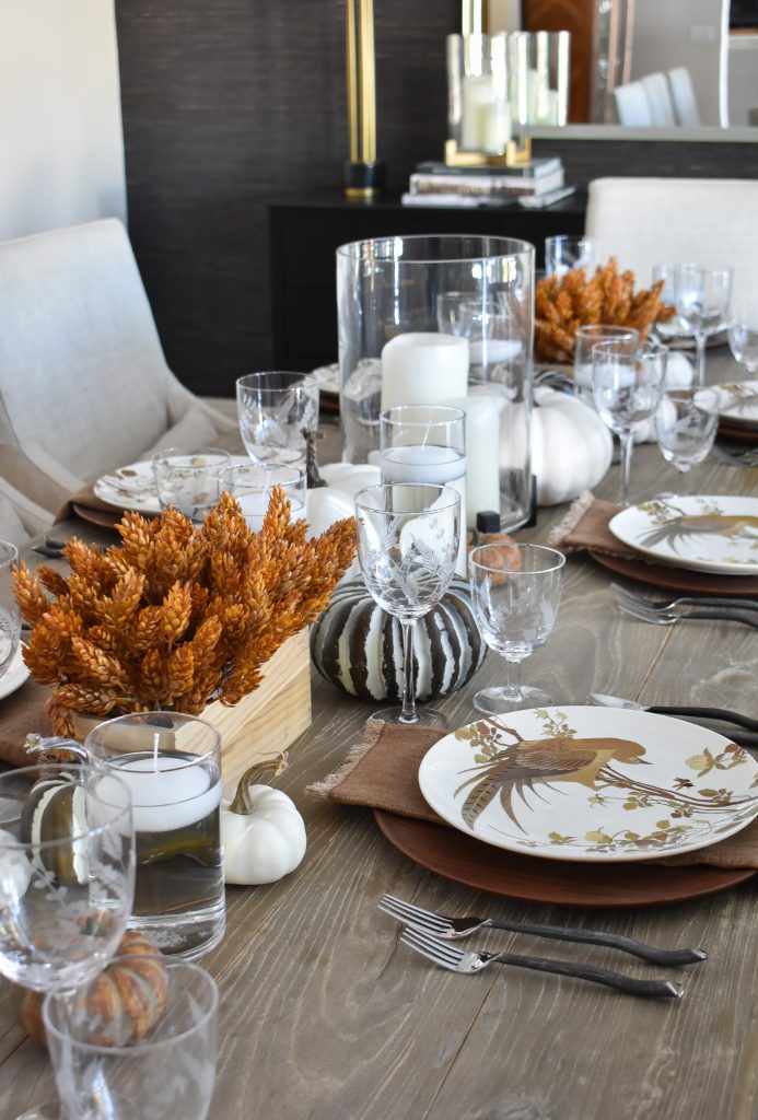 10 Easy AND Gorgeous Thanksgiving Table Décor Ideas - Debi Collinson Designs