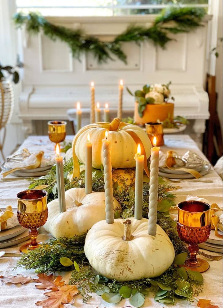 12 Best White Pumpkin Decor Ideas for Front Porch & More | Apartment Therapy