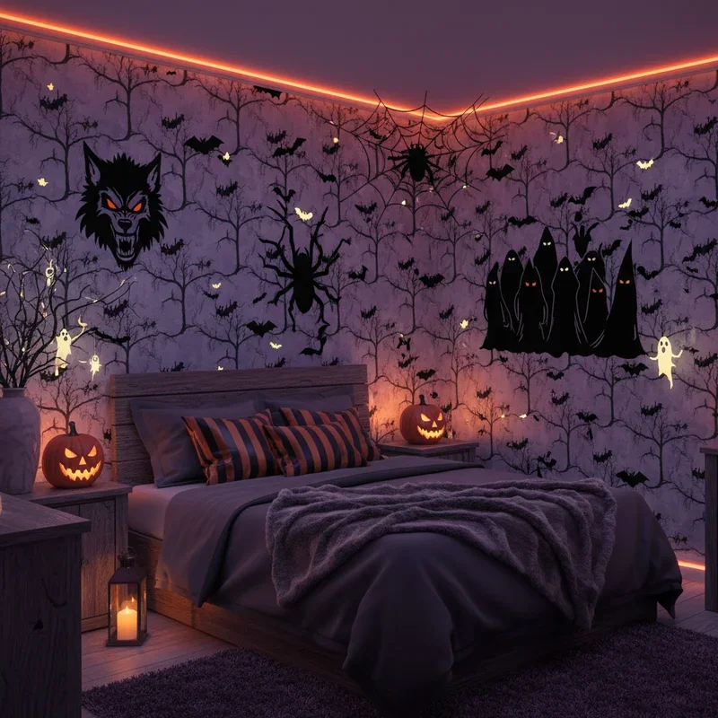 15 Halloween Bedroom Ideas for a Spooky Vibe
