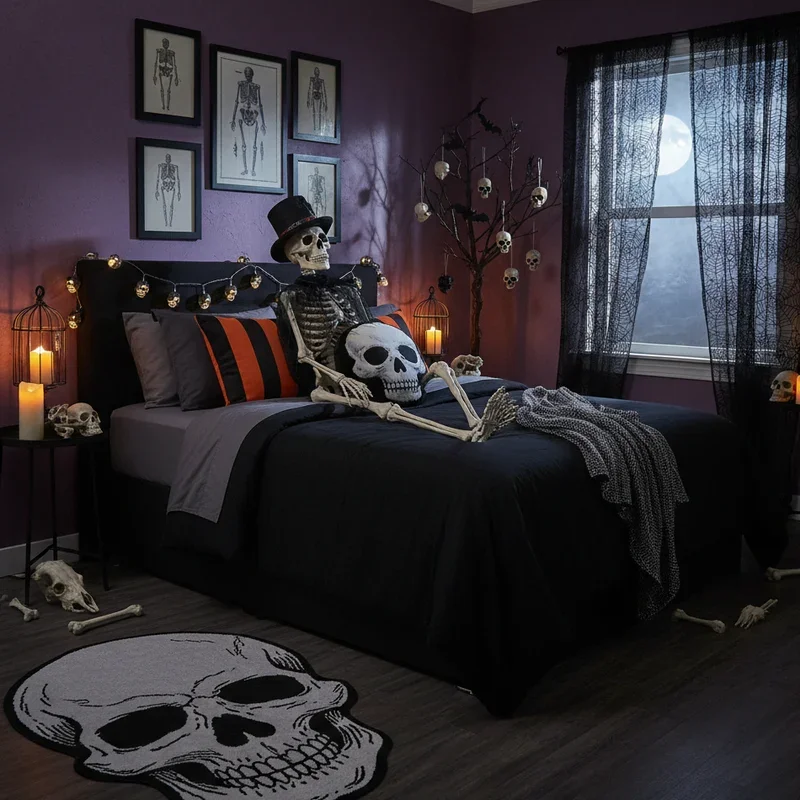 15 Halloween Bedroom Ideas for a Spooky Vibe