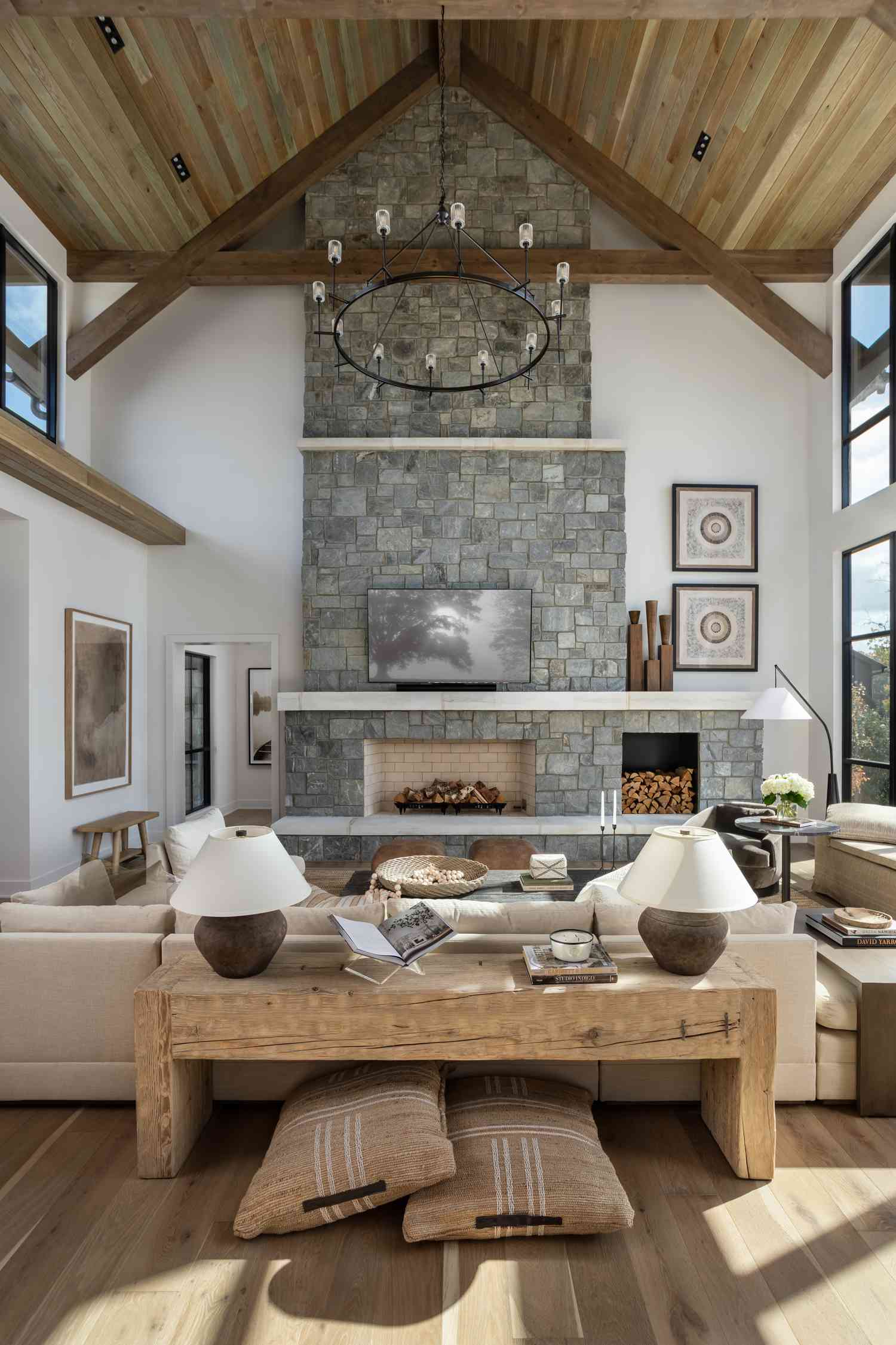 21 Beautiful Stone Fireplace Ideas, From Rustic to Elevated