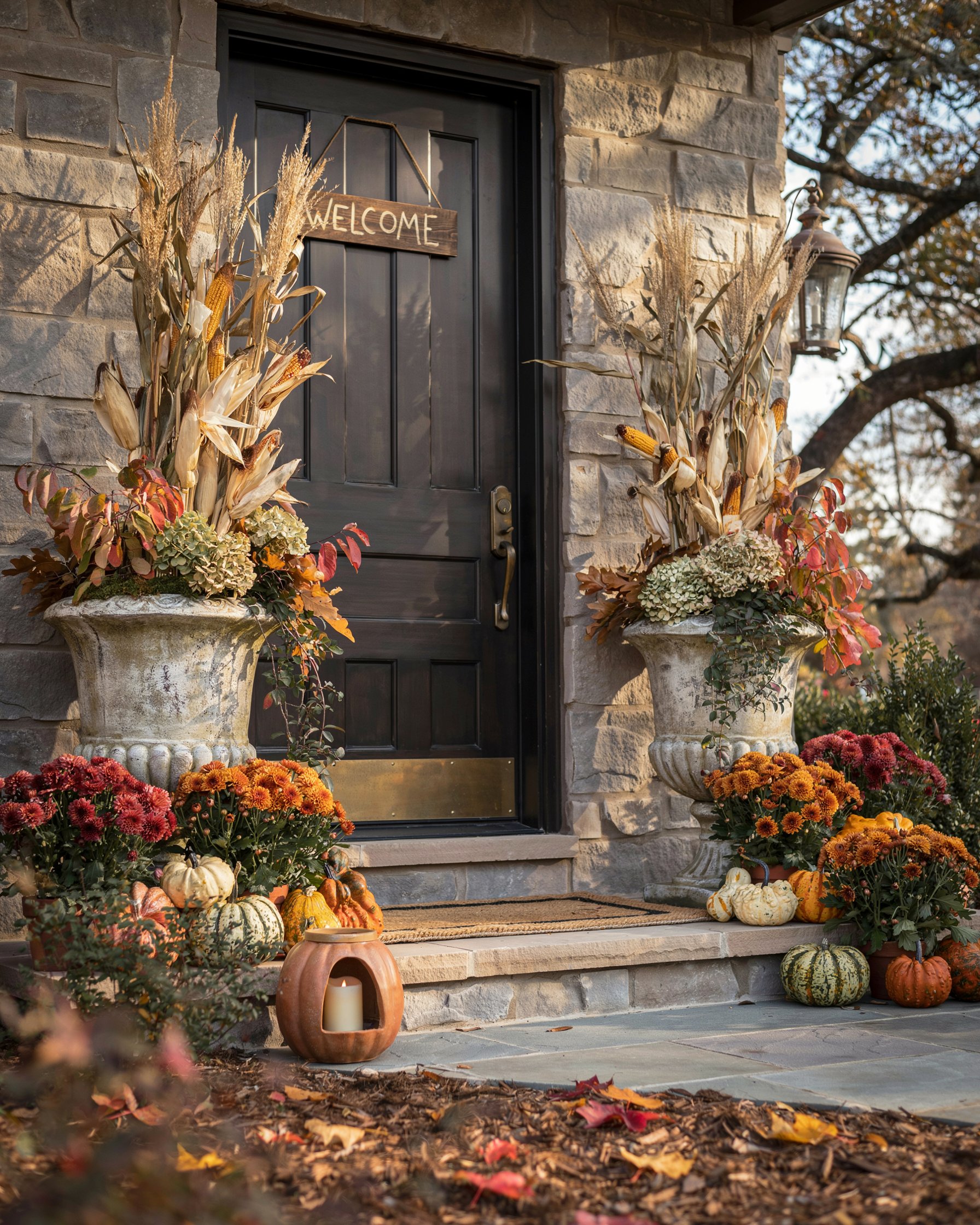 21 Fall Planter Ideas Bursting With Autumn Color for a Stunning Front Porch | DIY Garden