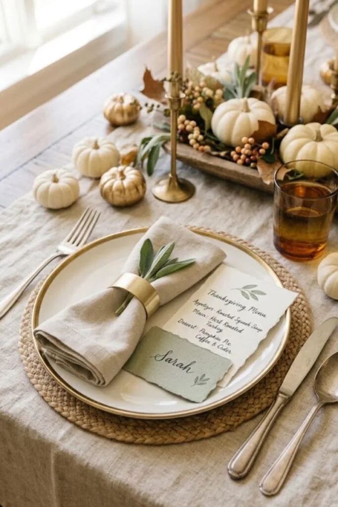 21 Sage Green Thanksgiving Table Decor Ideas to Try